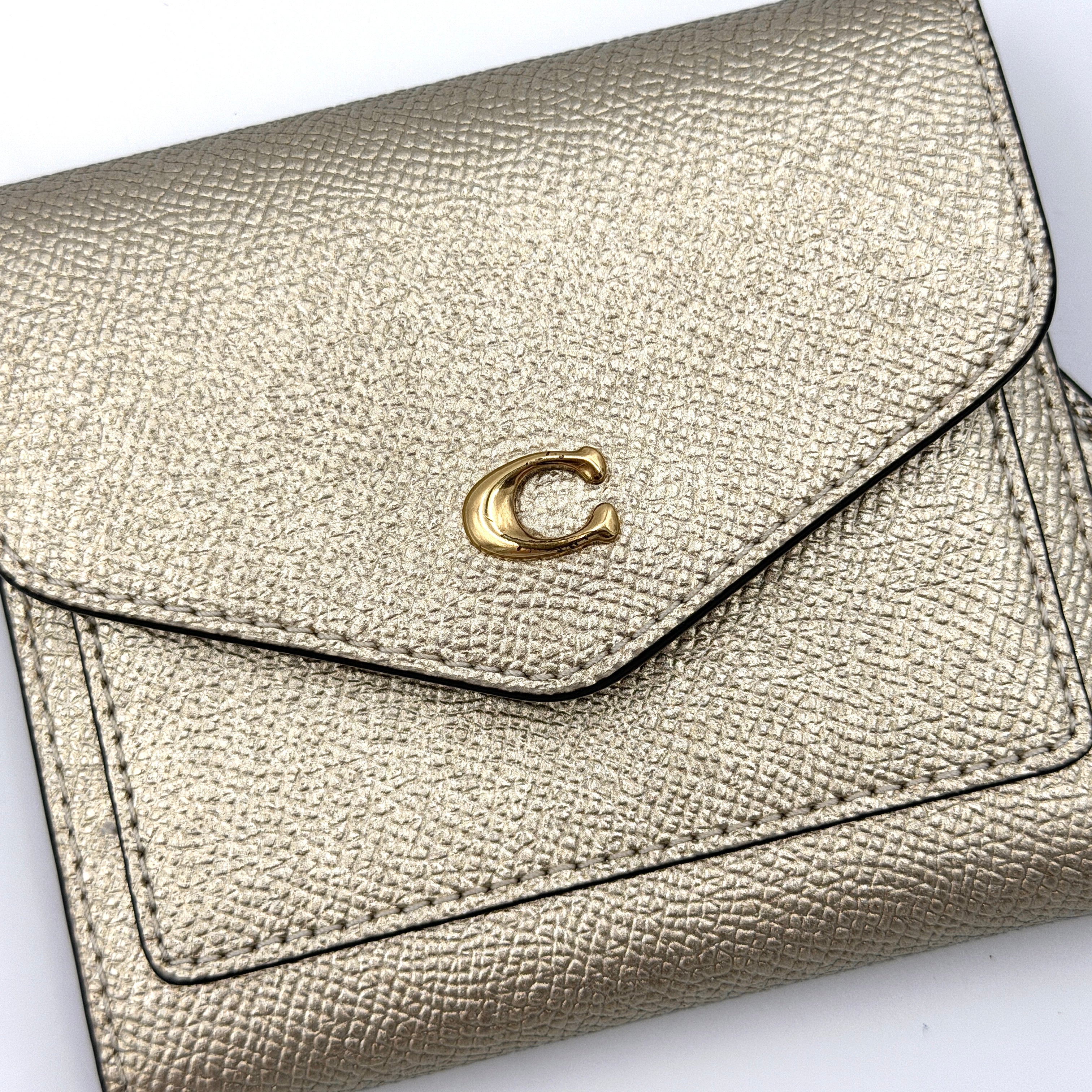 Coach Wyn Metallic Small Wallet