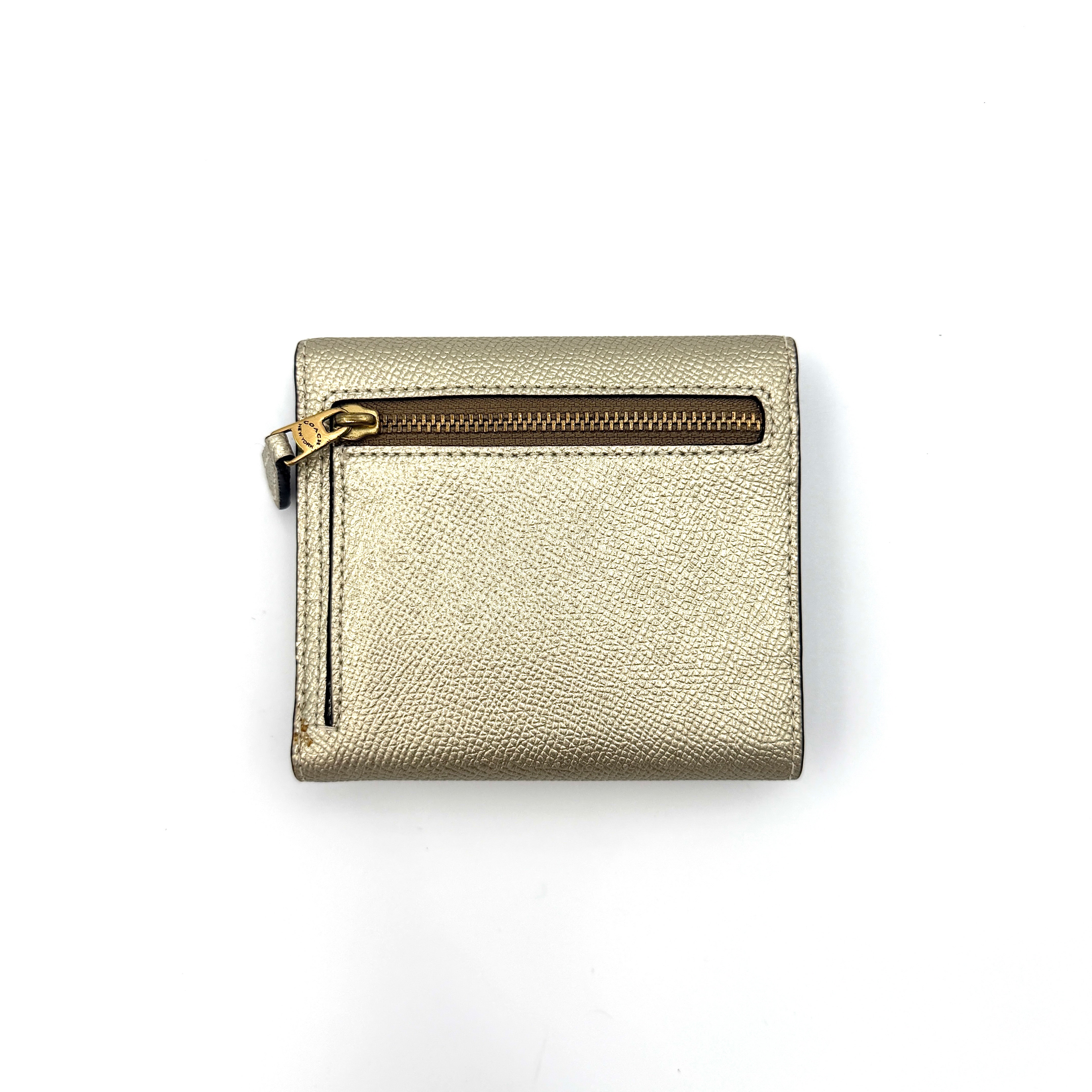 Coach Wyn Metallic Small Wallet