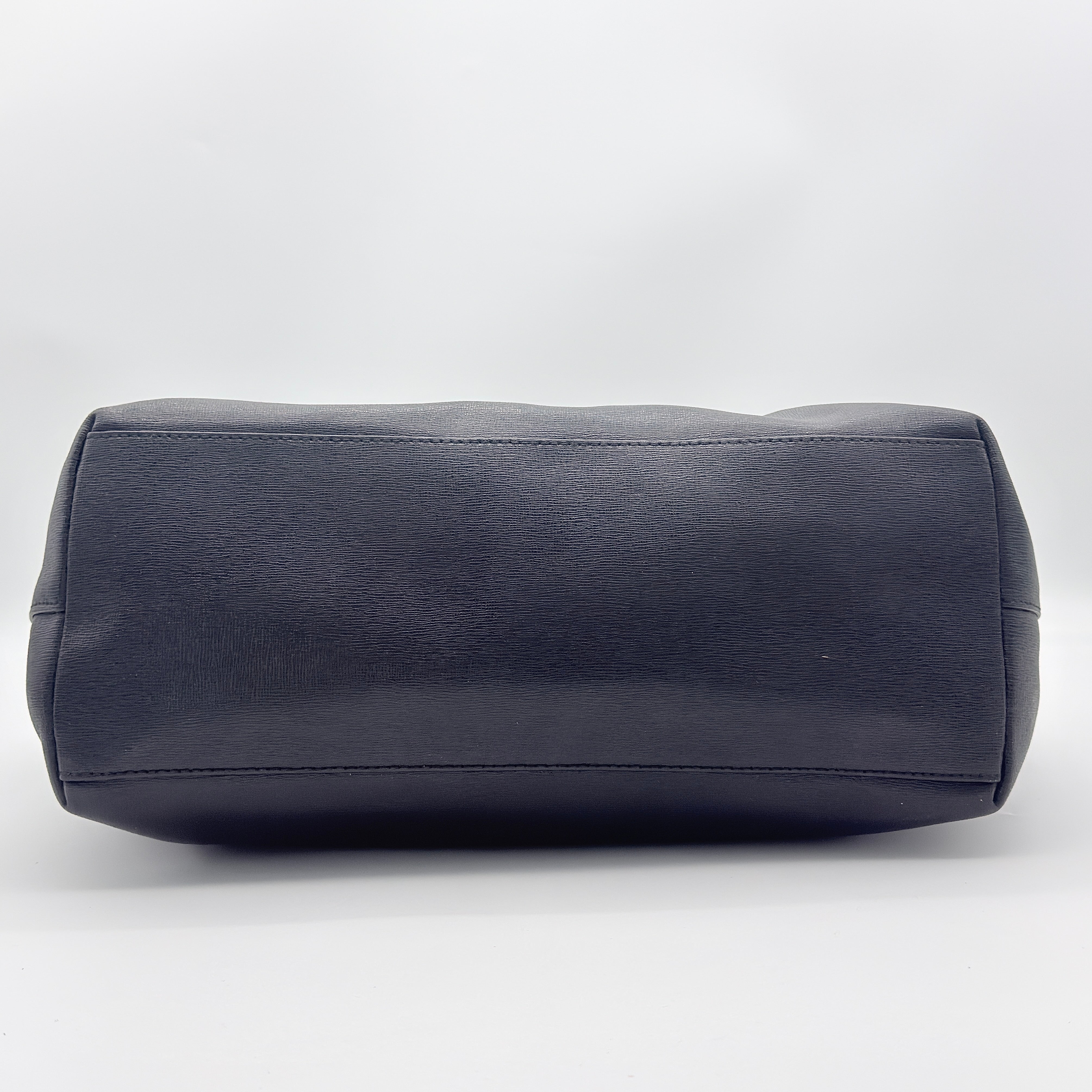 Furla Ariana Leather Tote Bag Black