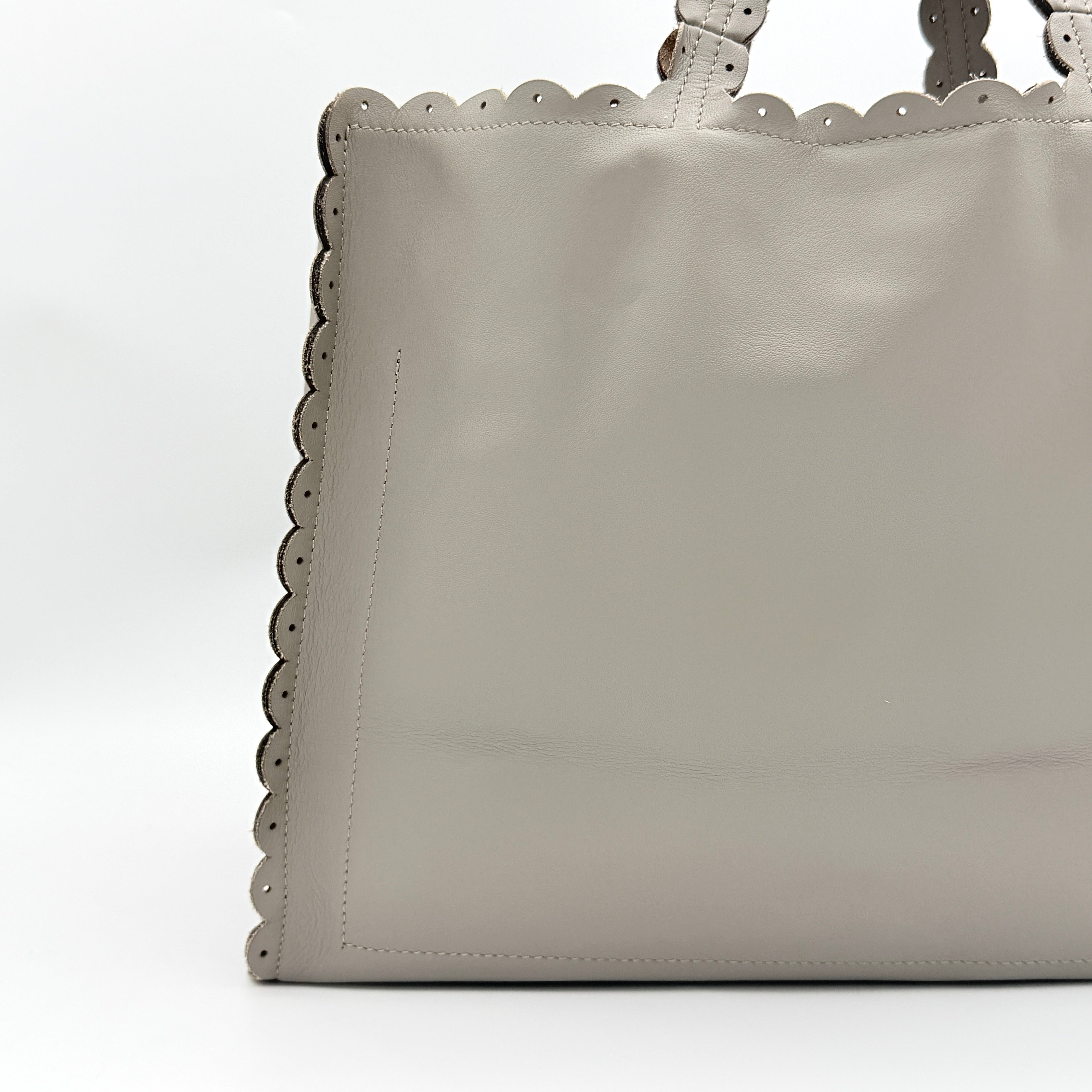 Furla 2Way Merletto Handbag Grey