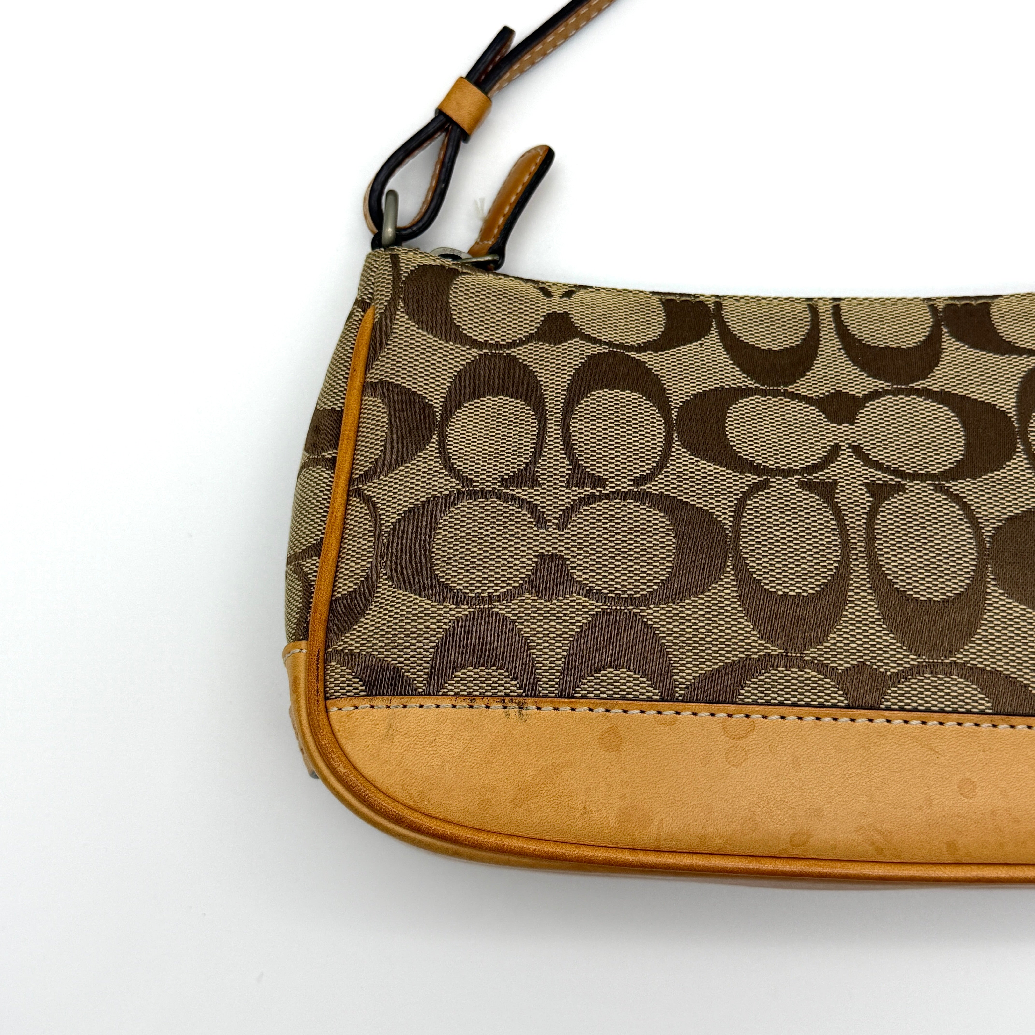 Coach Y2K Demi Shoulder Bag Tan