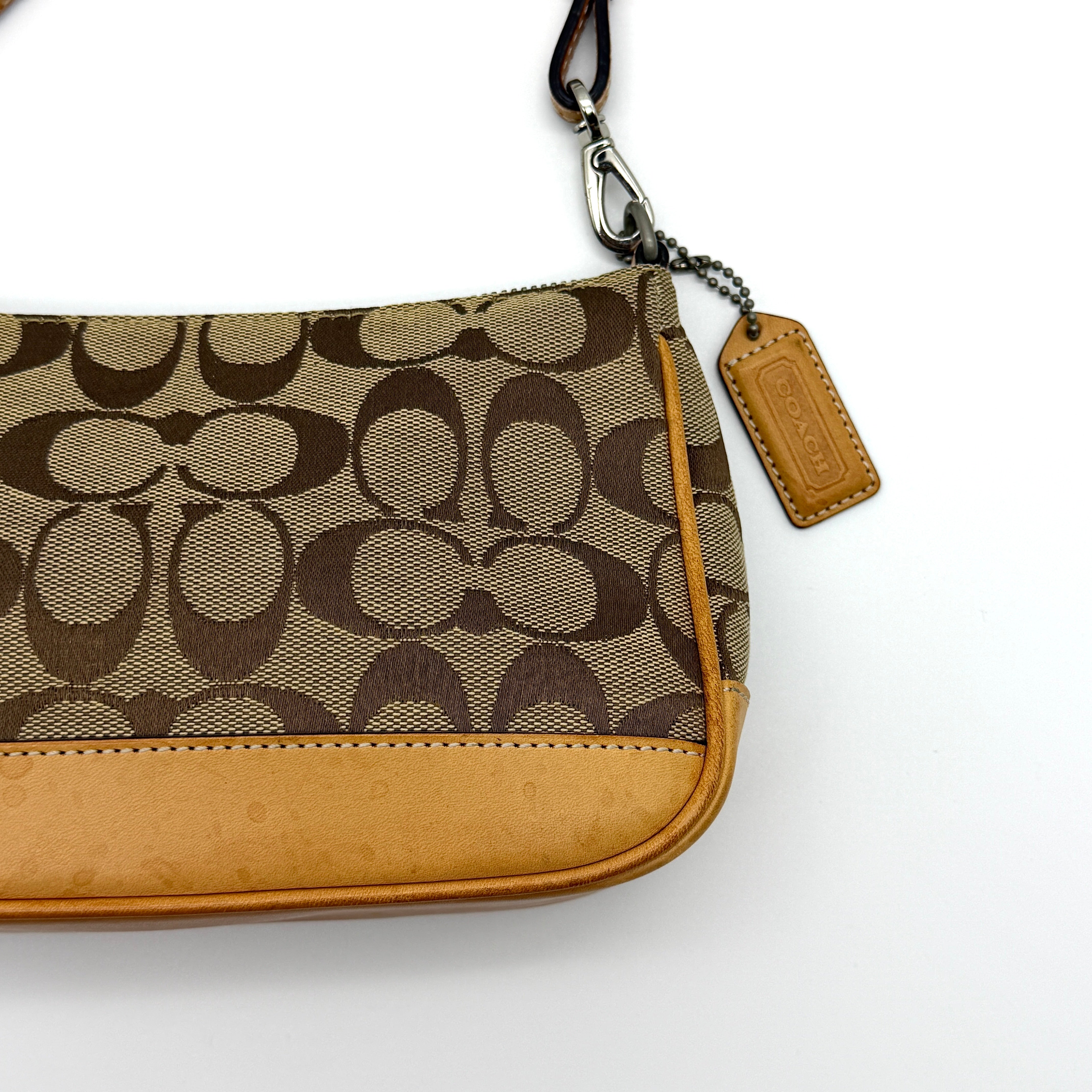 Coach Y2K Demi Shoulder Bag Tan