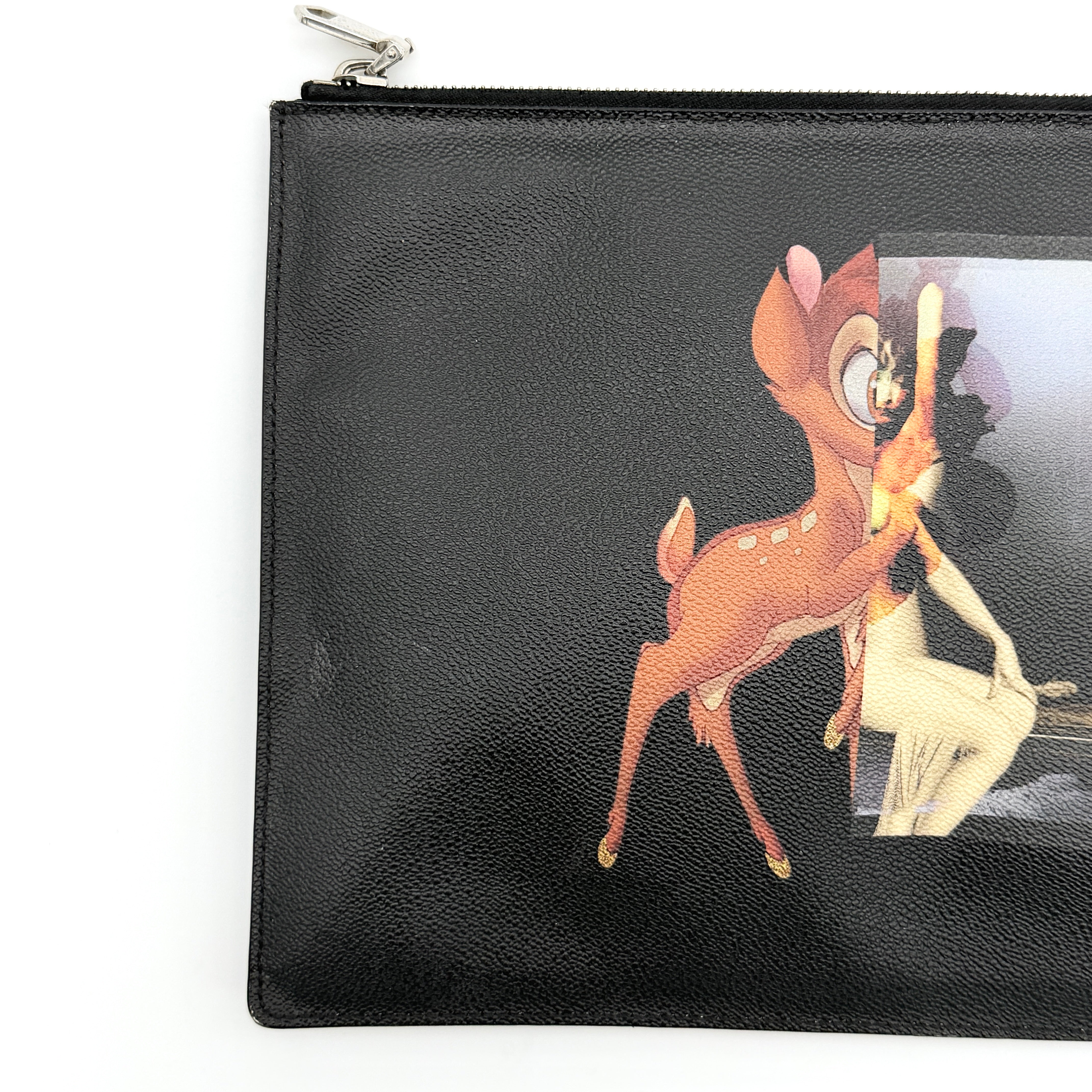 Givenchy Bambi Antigona Clutch Bag Black