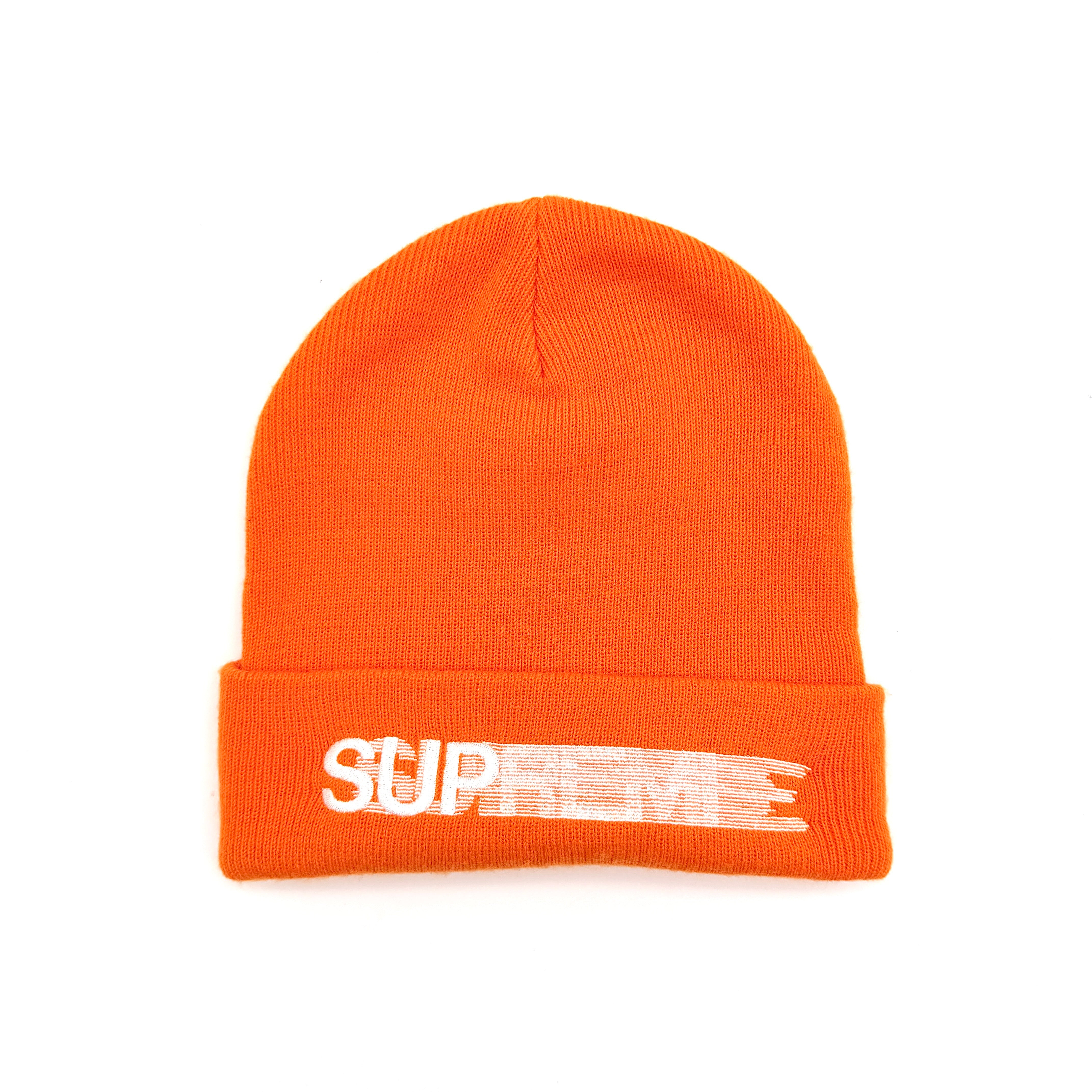 Supreme Motion Logo Beanie Orange