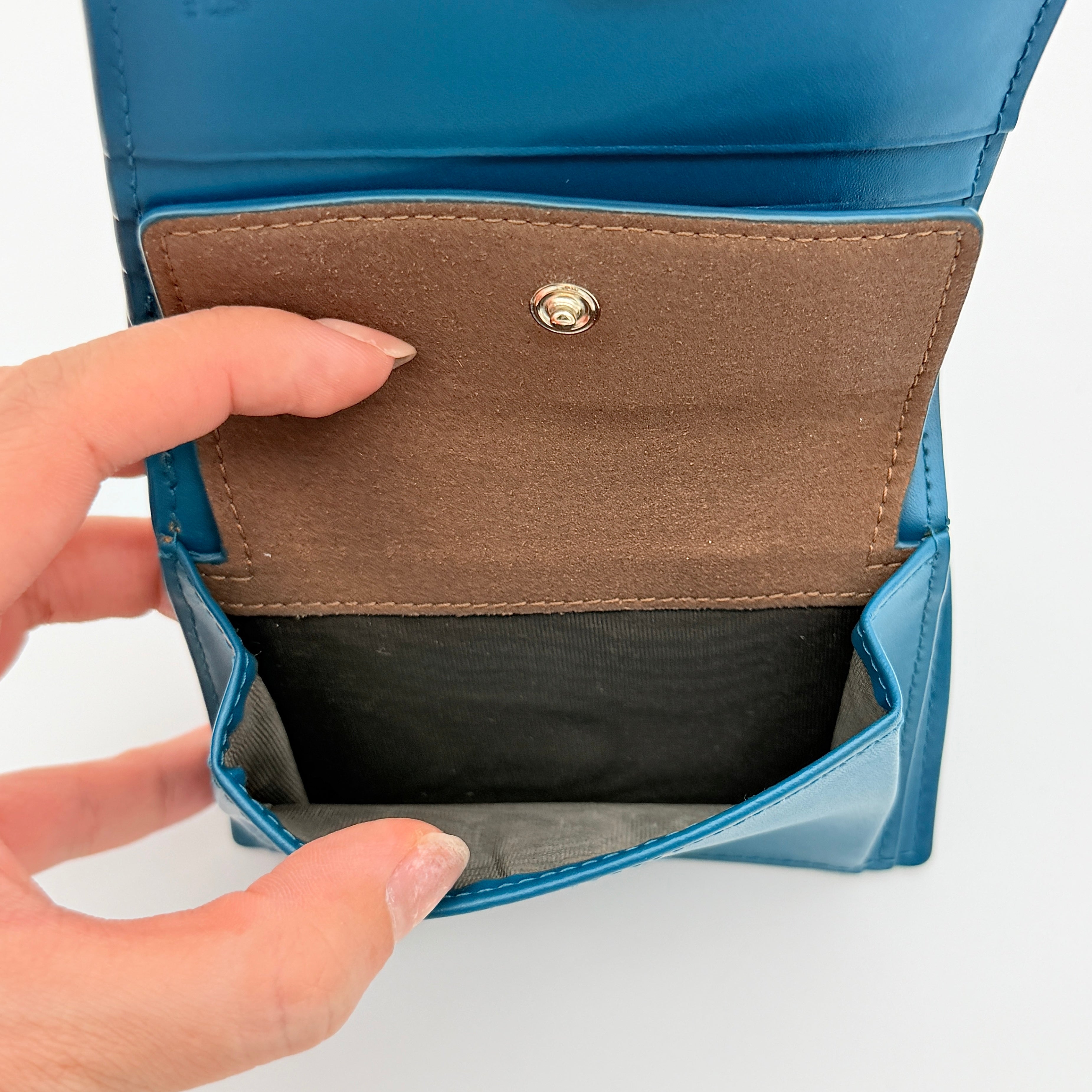 Furla 1927 Compact Wallet Blue