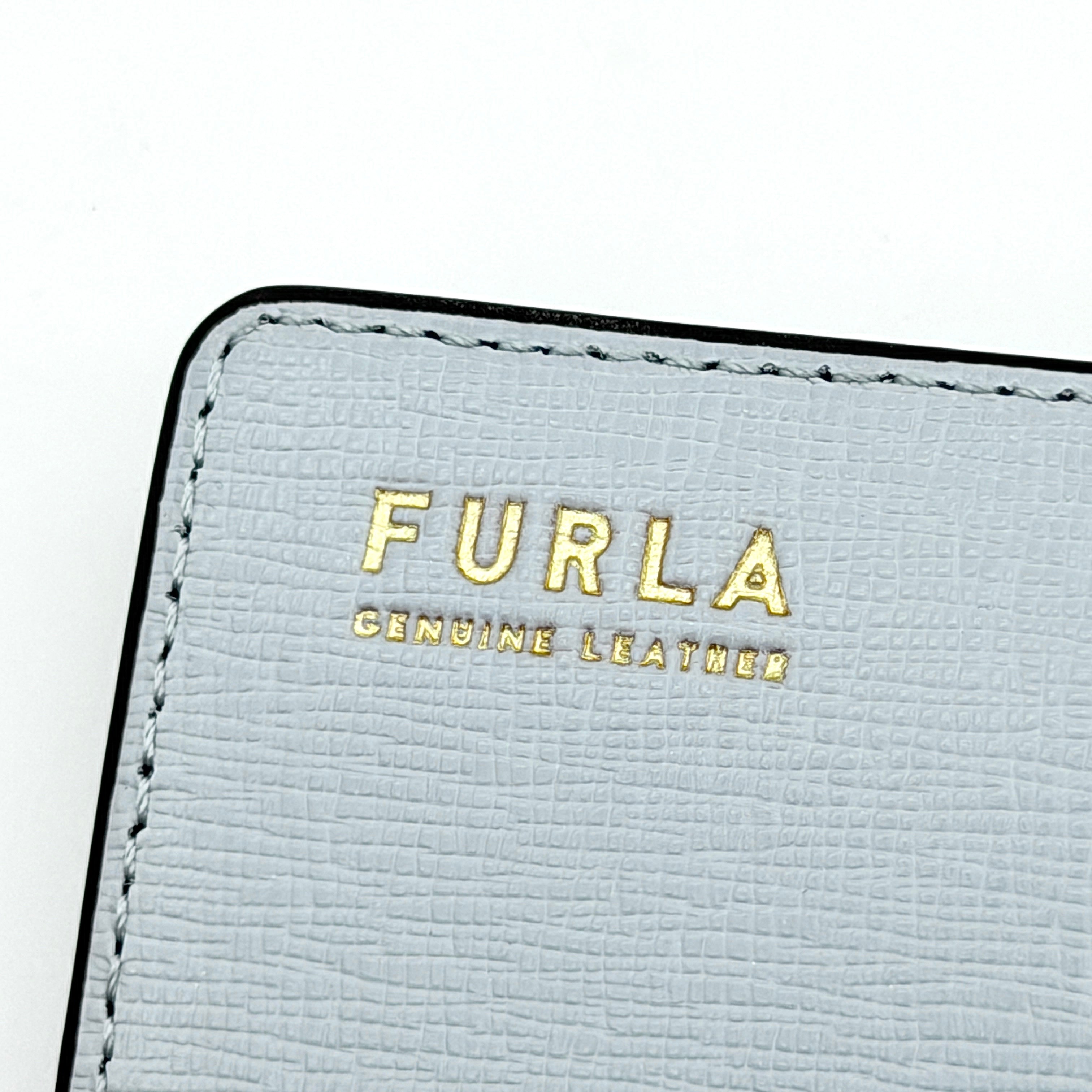 Furla Babylon S Card Case Light Blue