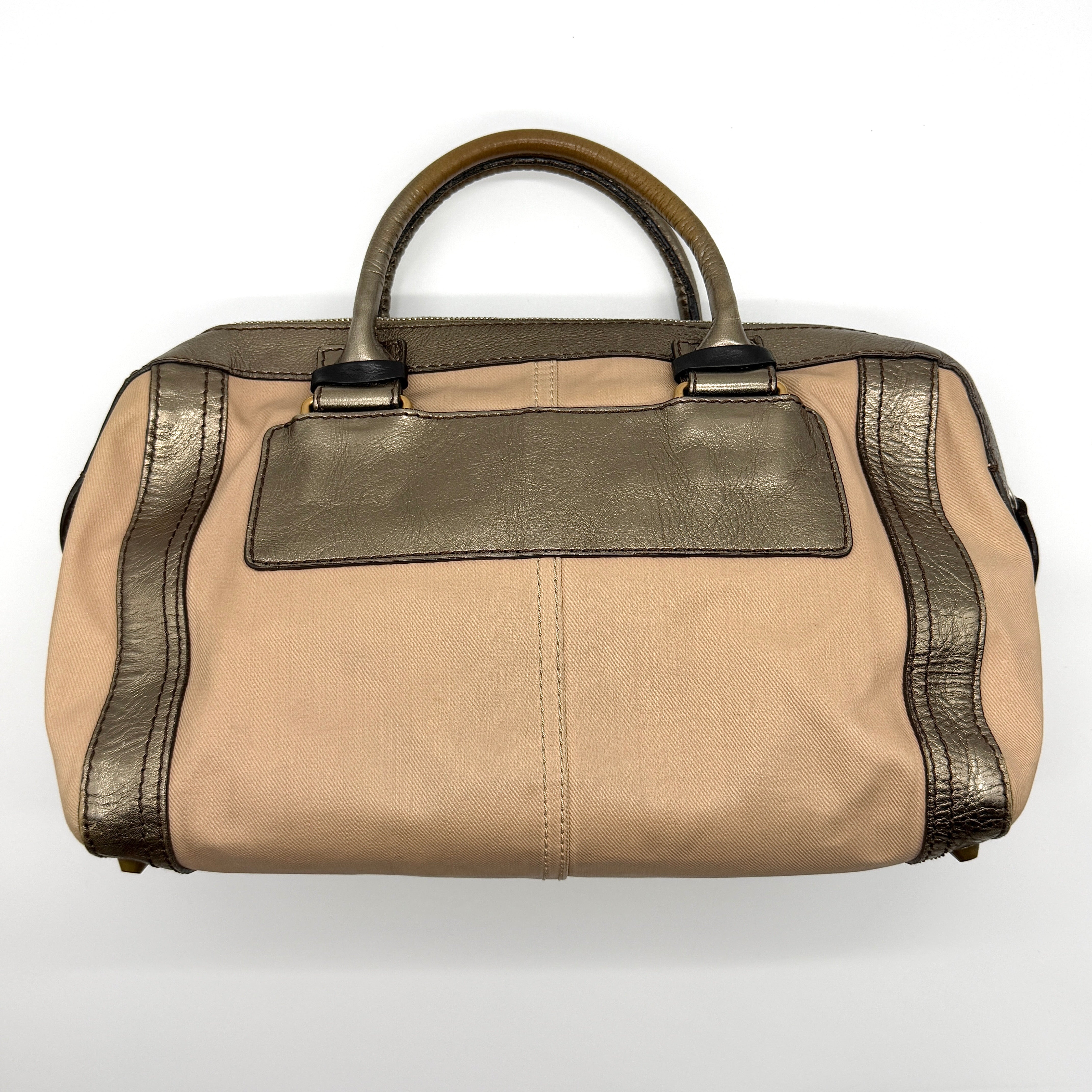 Chloe Harley Shoulder Bag Beige/Brown