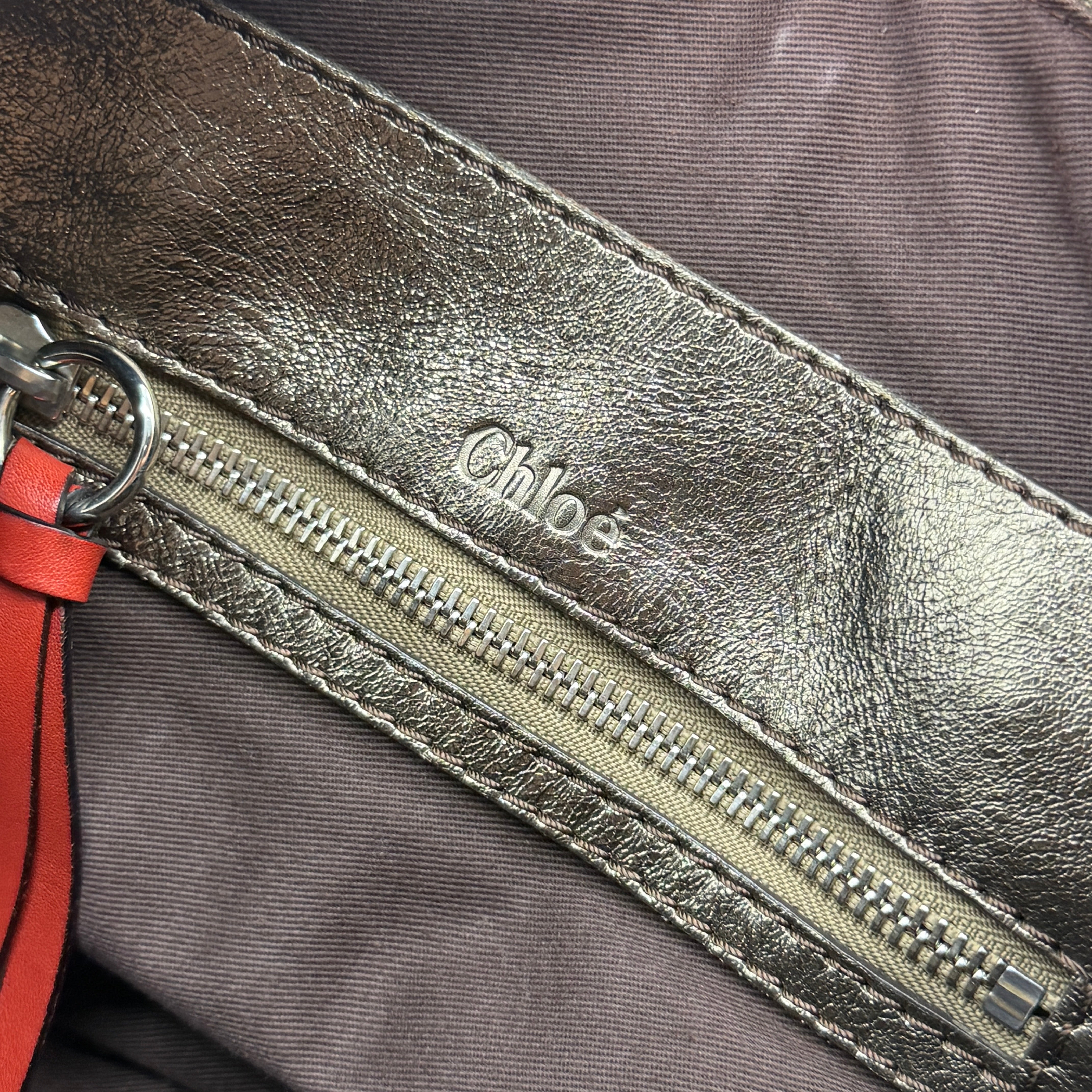 Chloe Harley Shoulder Bag Beige/Brown