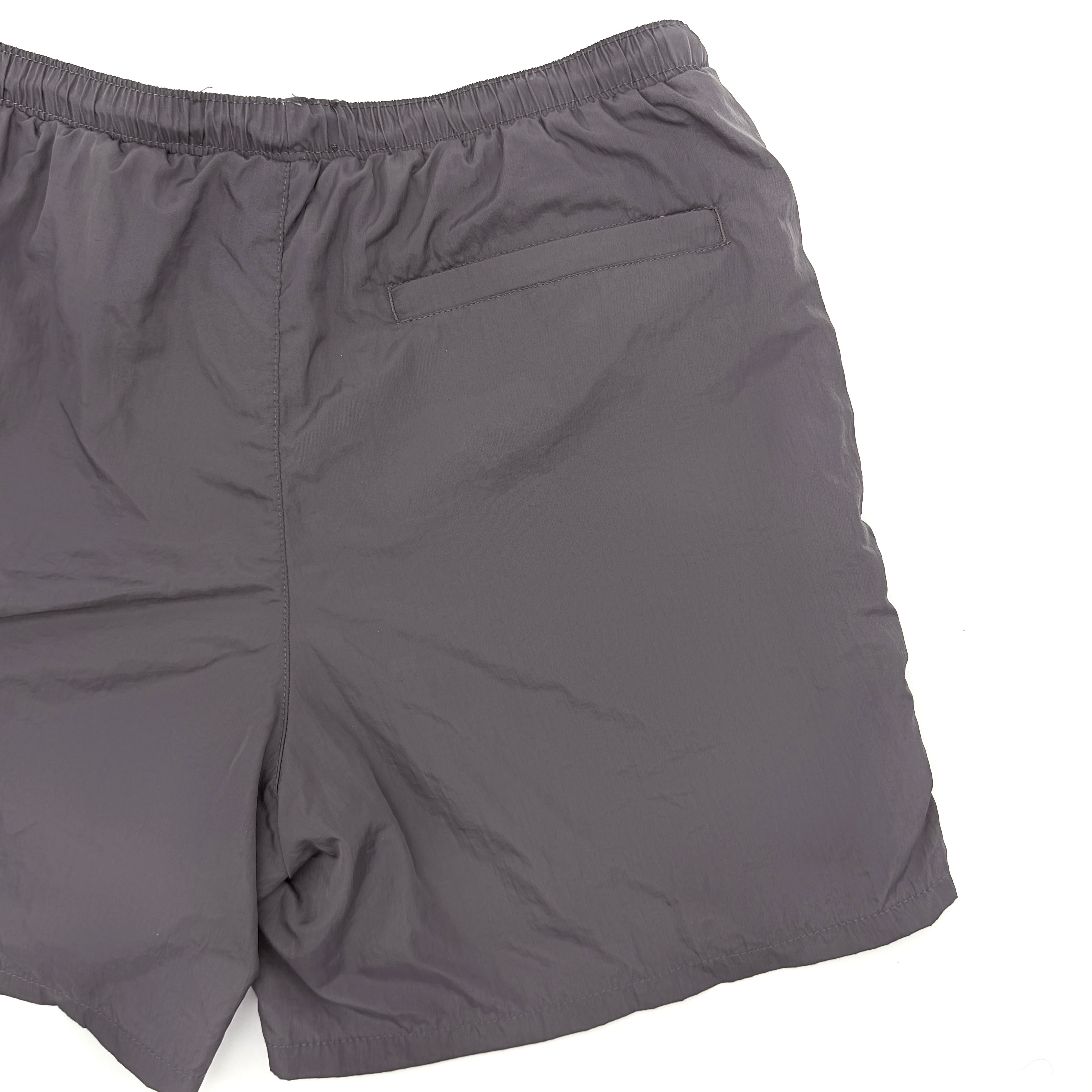 (S) Kith Collins Nylon Active Shorts Grey