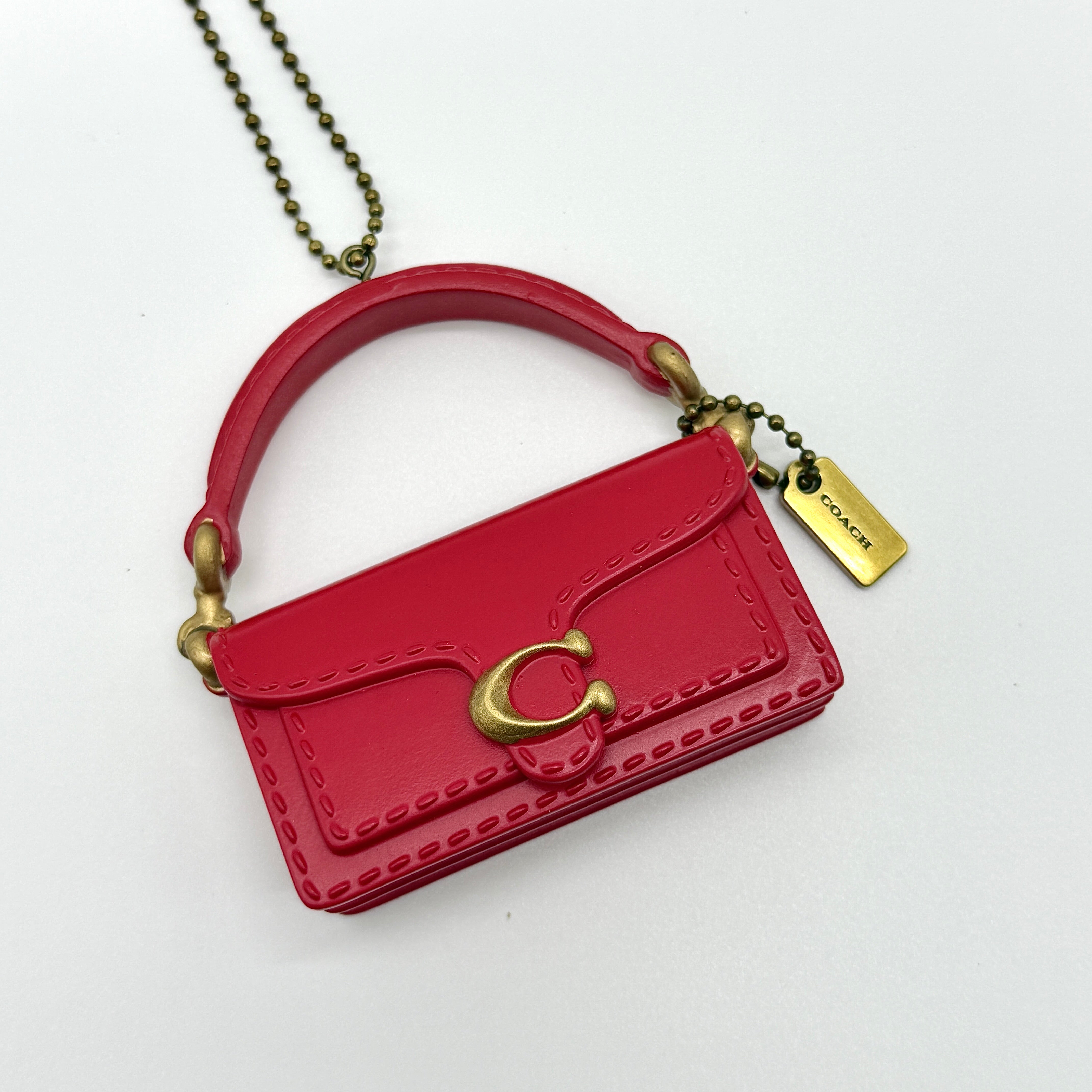 Coach Limited Edition Mini Tabby Handbag Charm