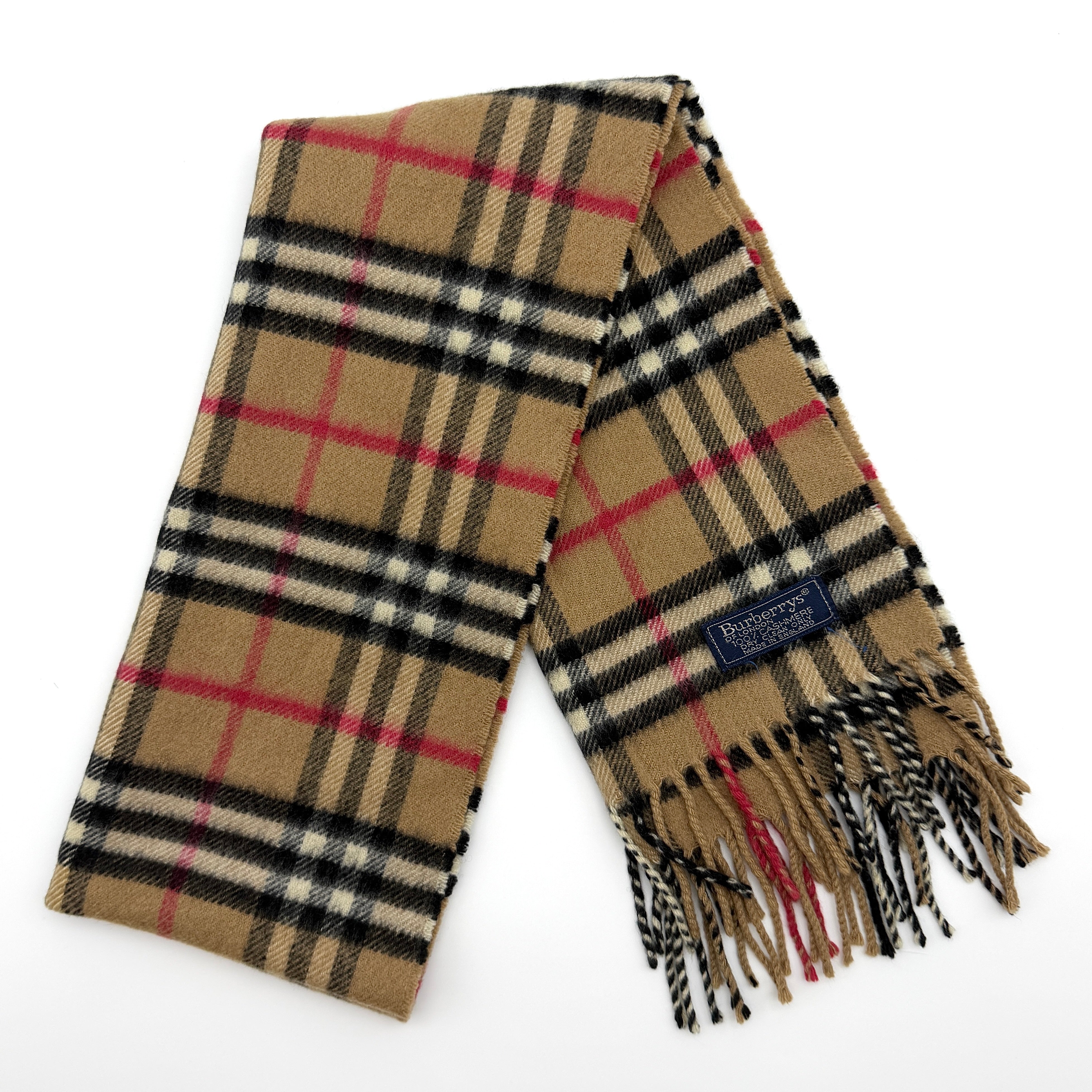 Burberry Nova Check Burberrys Cashmere Scarf Multicolor