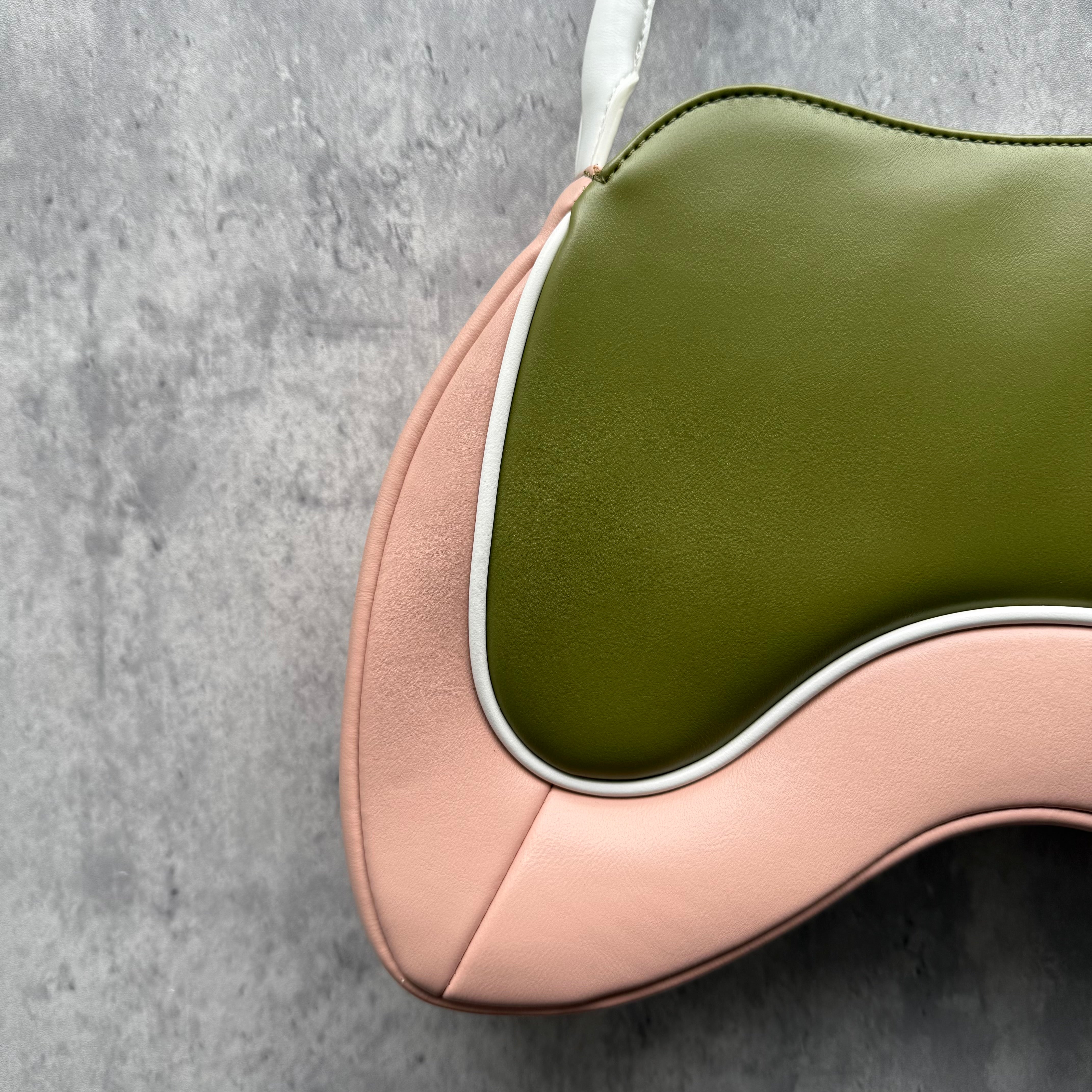 Diesel 2Way Autre Marque Shoulder Bag Green/Pink