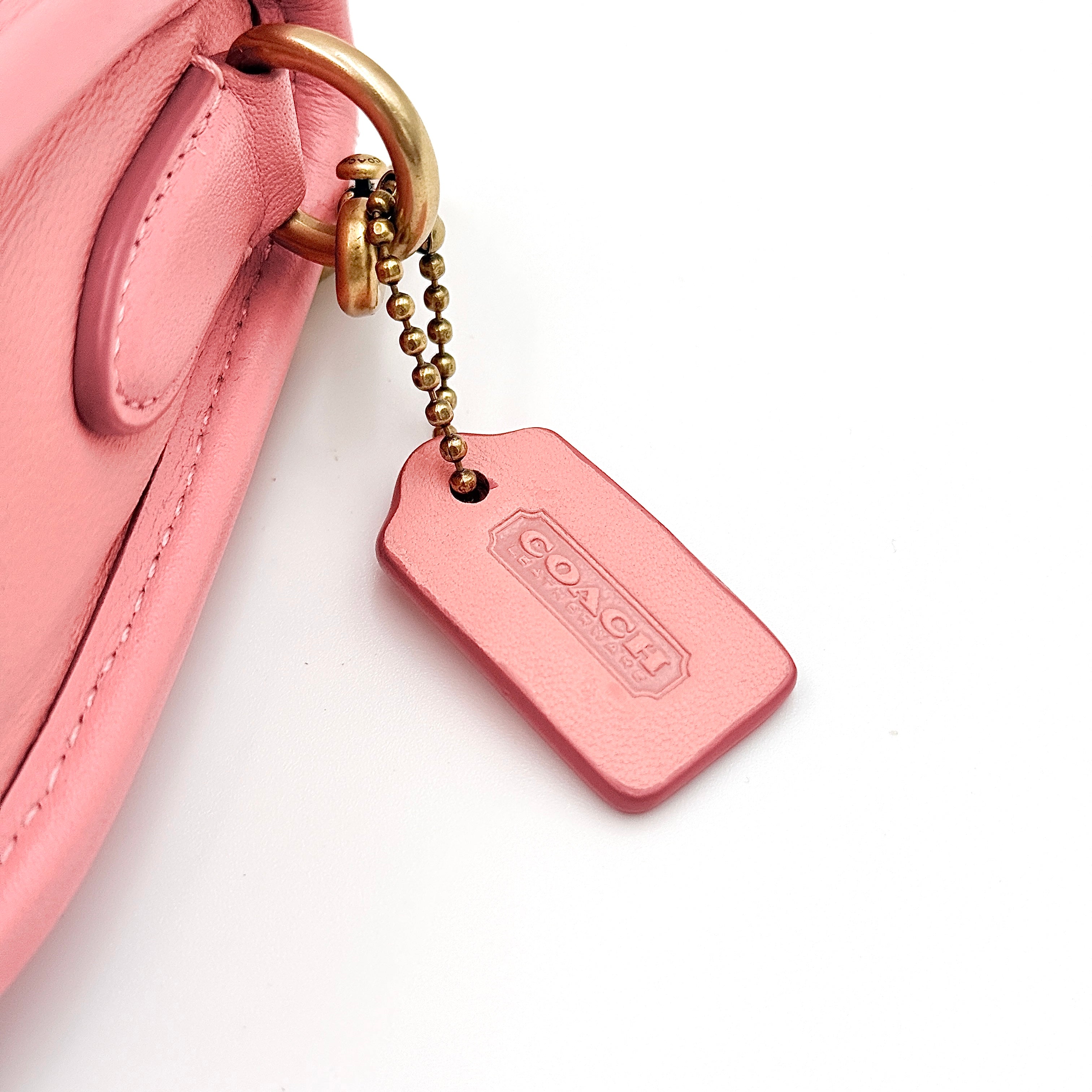 Coach Swinger 20 Quilted Shoulder Bag Pink