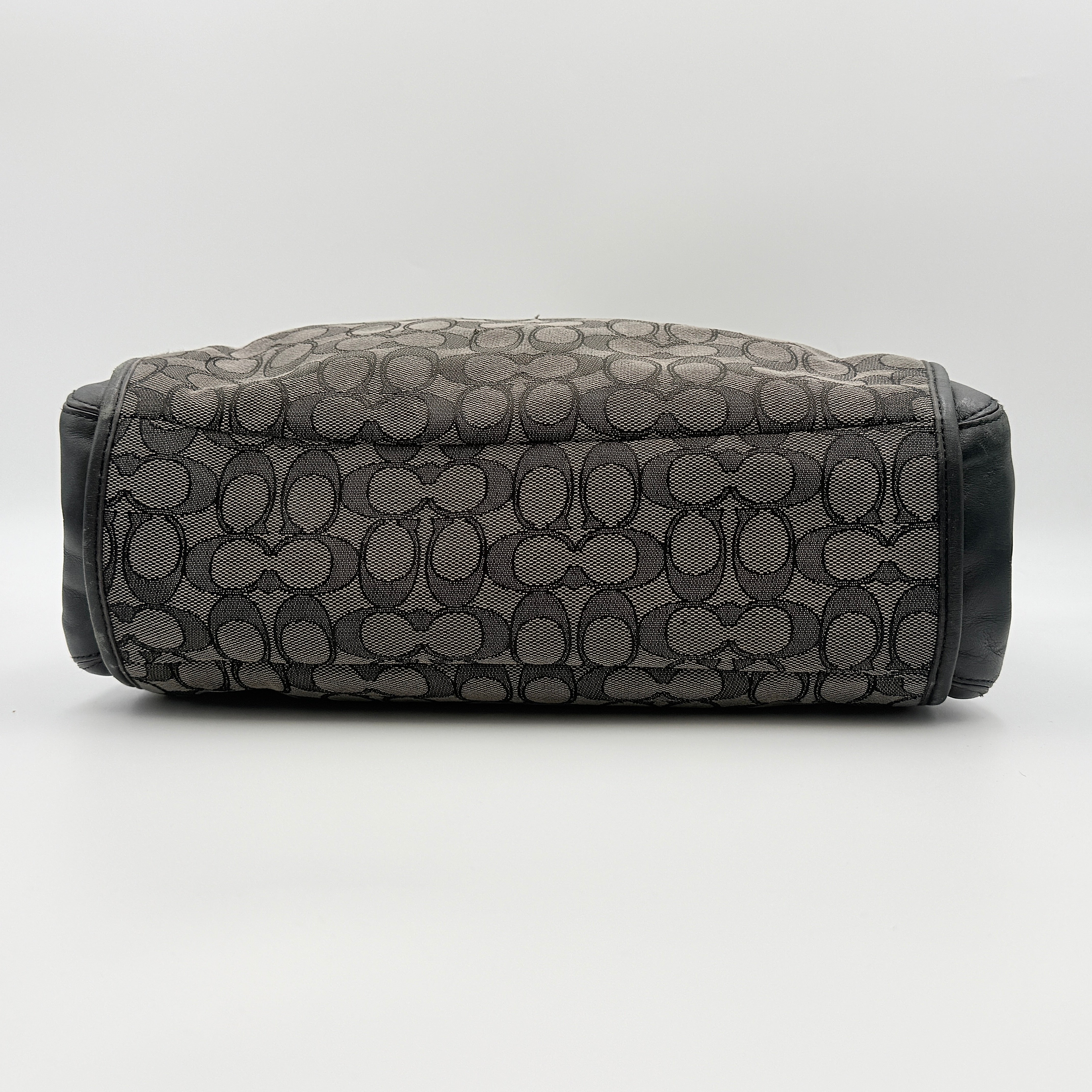 Coach Signature Phoebe Shoulder Bag Grey/Black