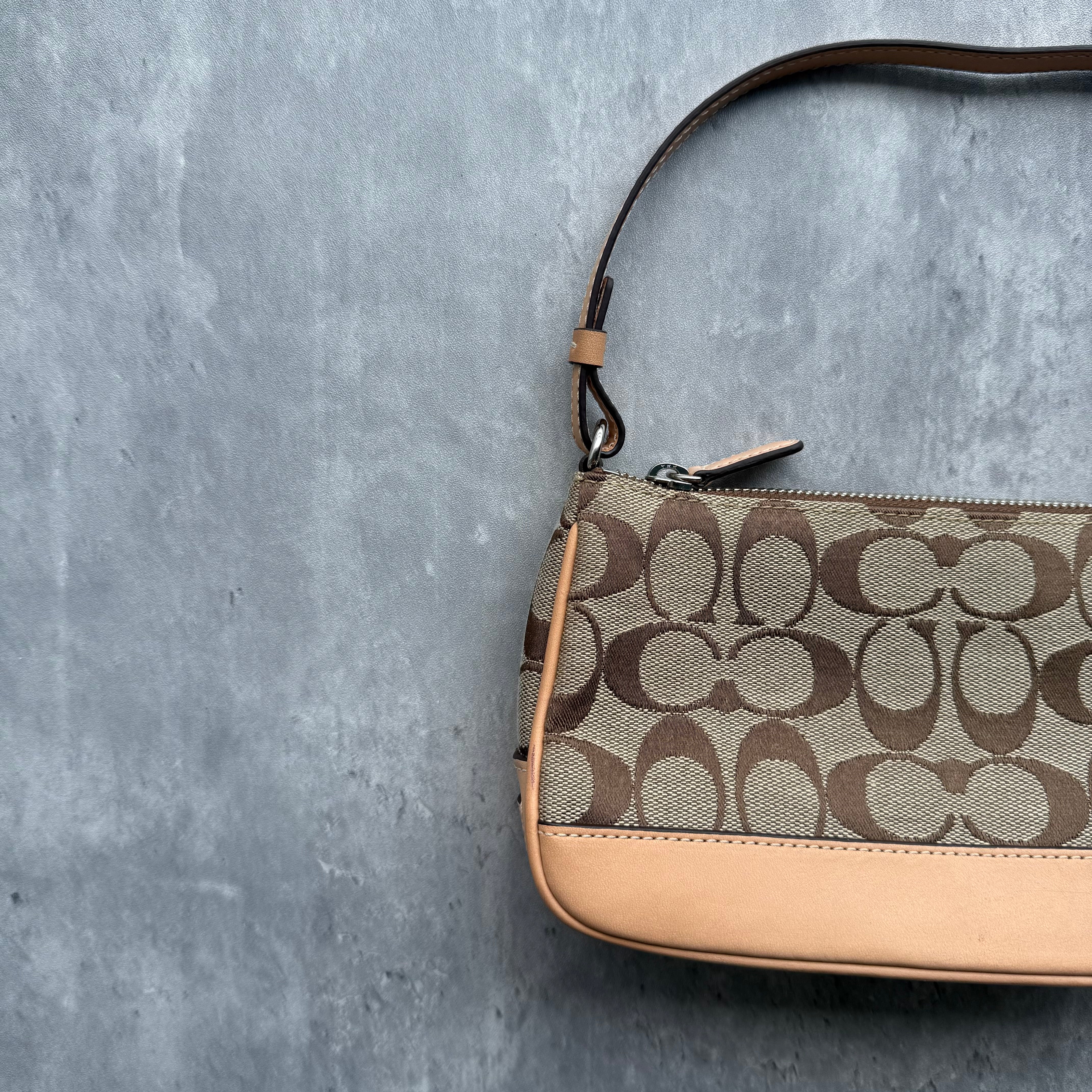 Coach Y2K Demi Shoulder Bag Tan