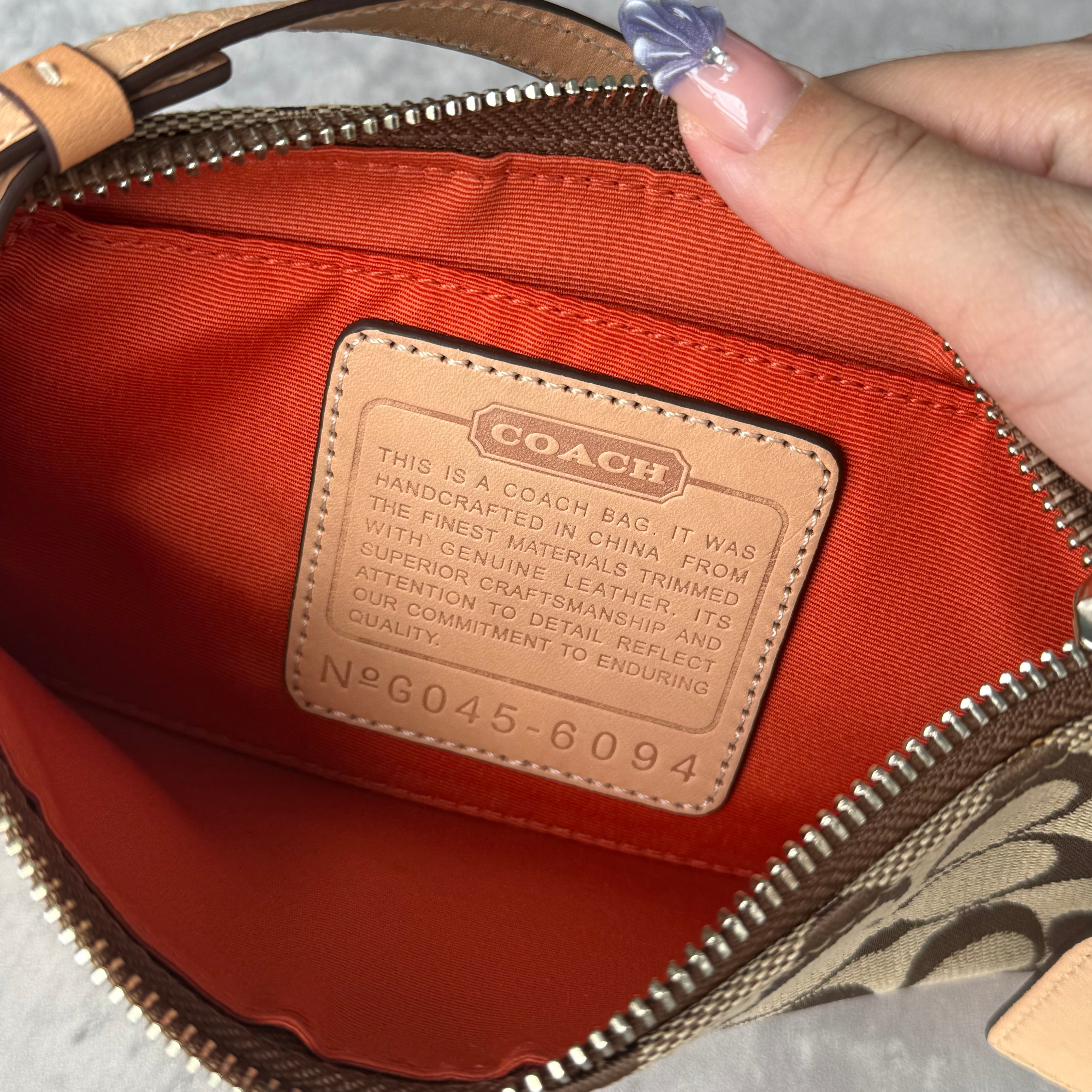 Coach Y2K Demi Shoulder Bag Tan