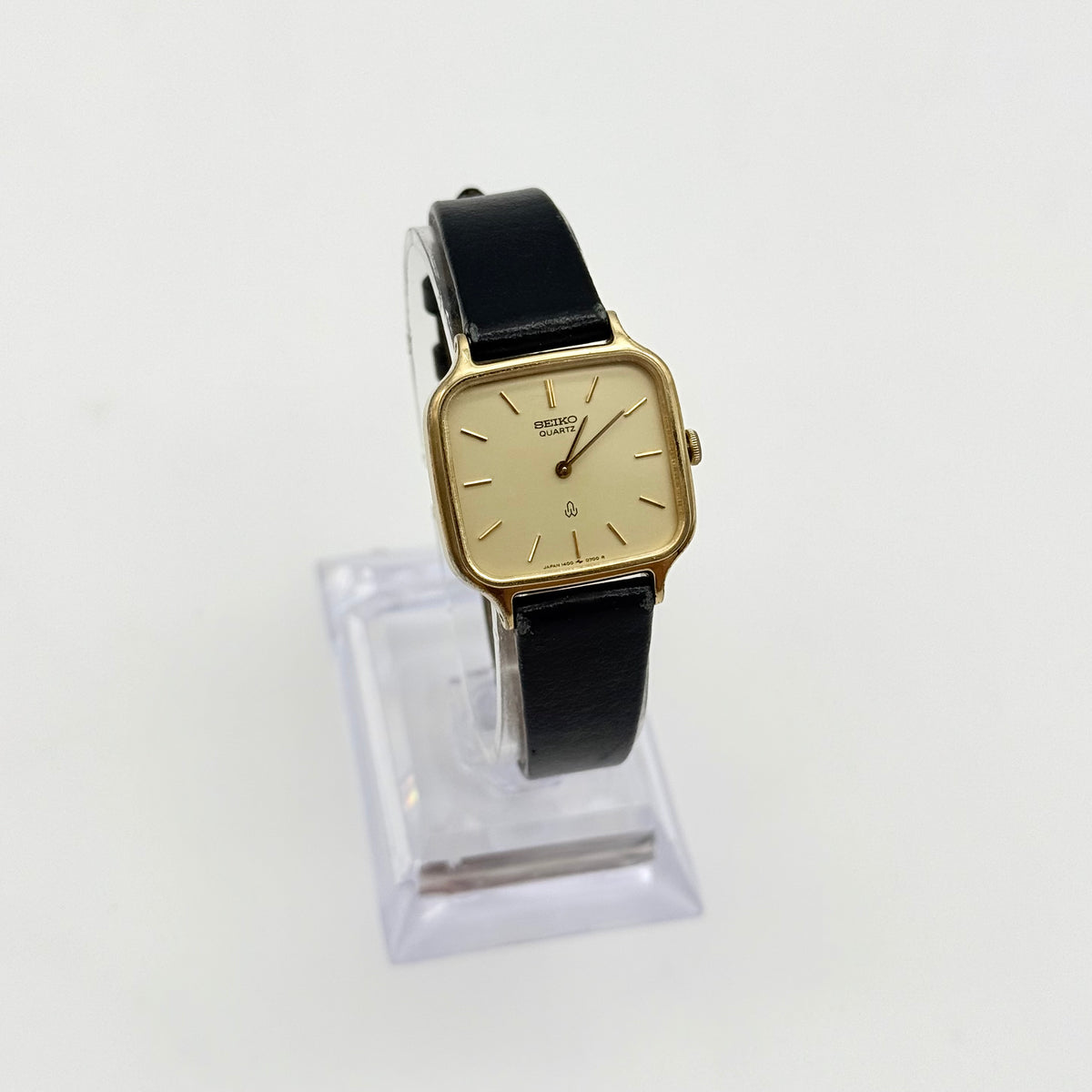 Seiko Quartz 1400-5430 Watch Gold