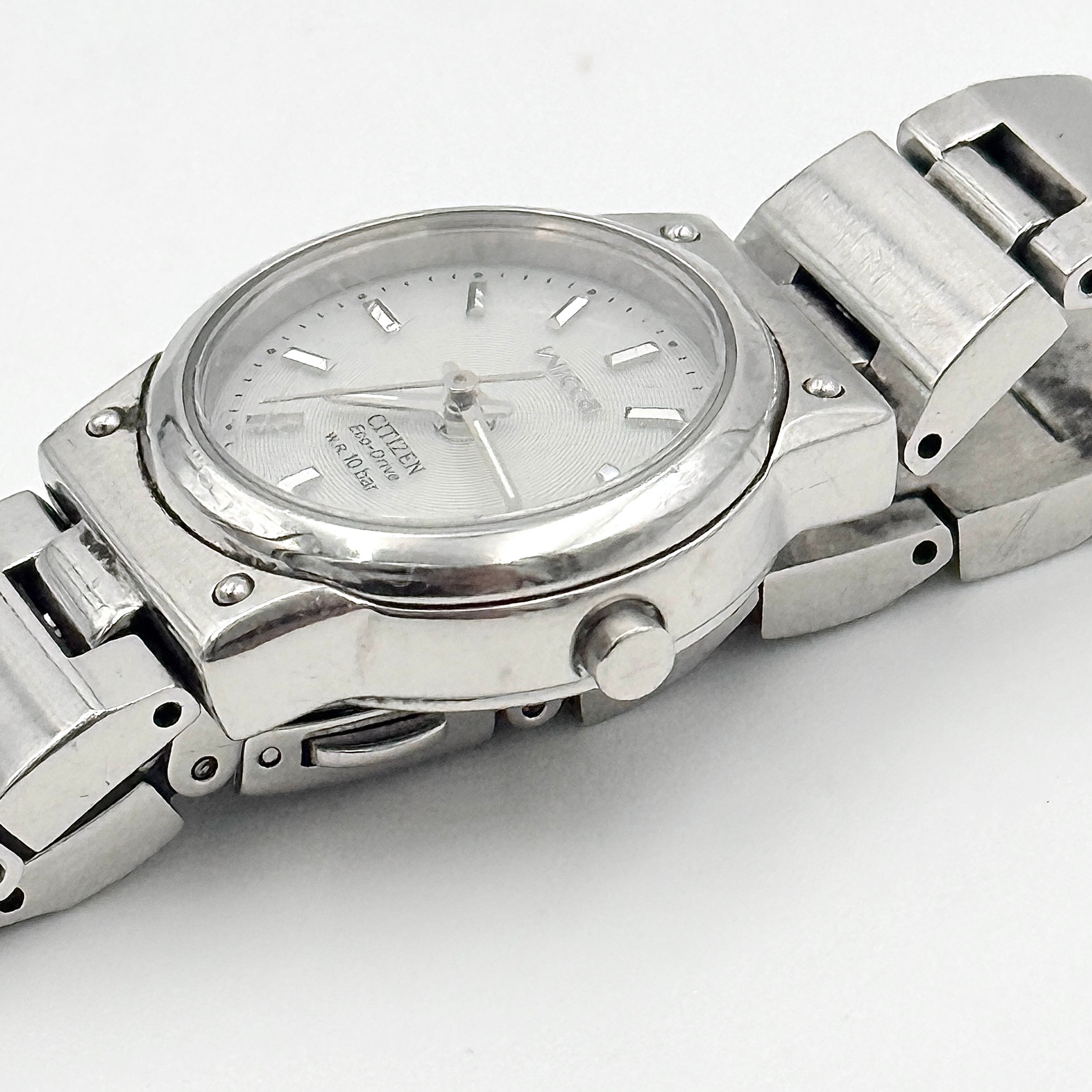 Citizen Wicca Eco-Drive E030-S001935 Stainless Steel Watch