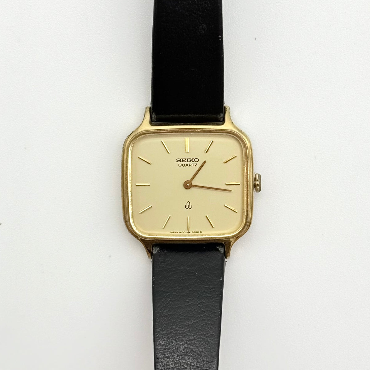 Seiko Quartz 1400-5430 Watch Gold