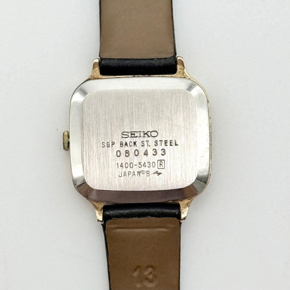 Seiko Quartz 1400-5430 Watch Gold