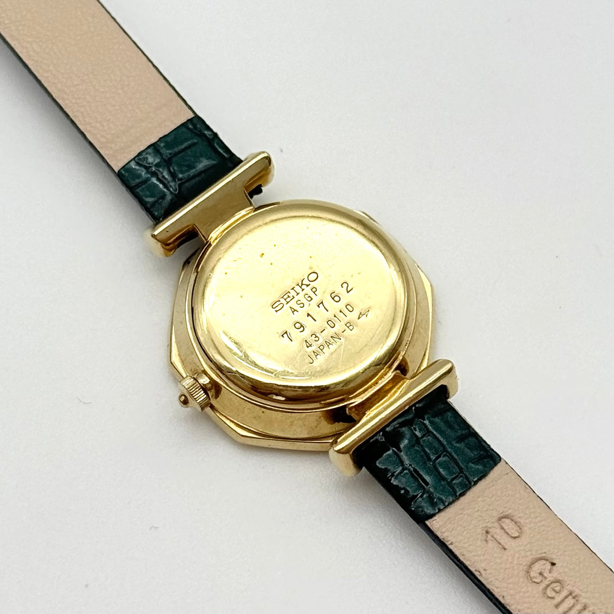 Seiko Quartz 43-0110 Watch Gold