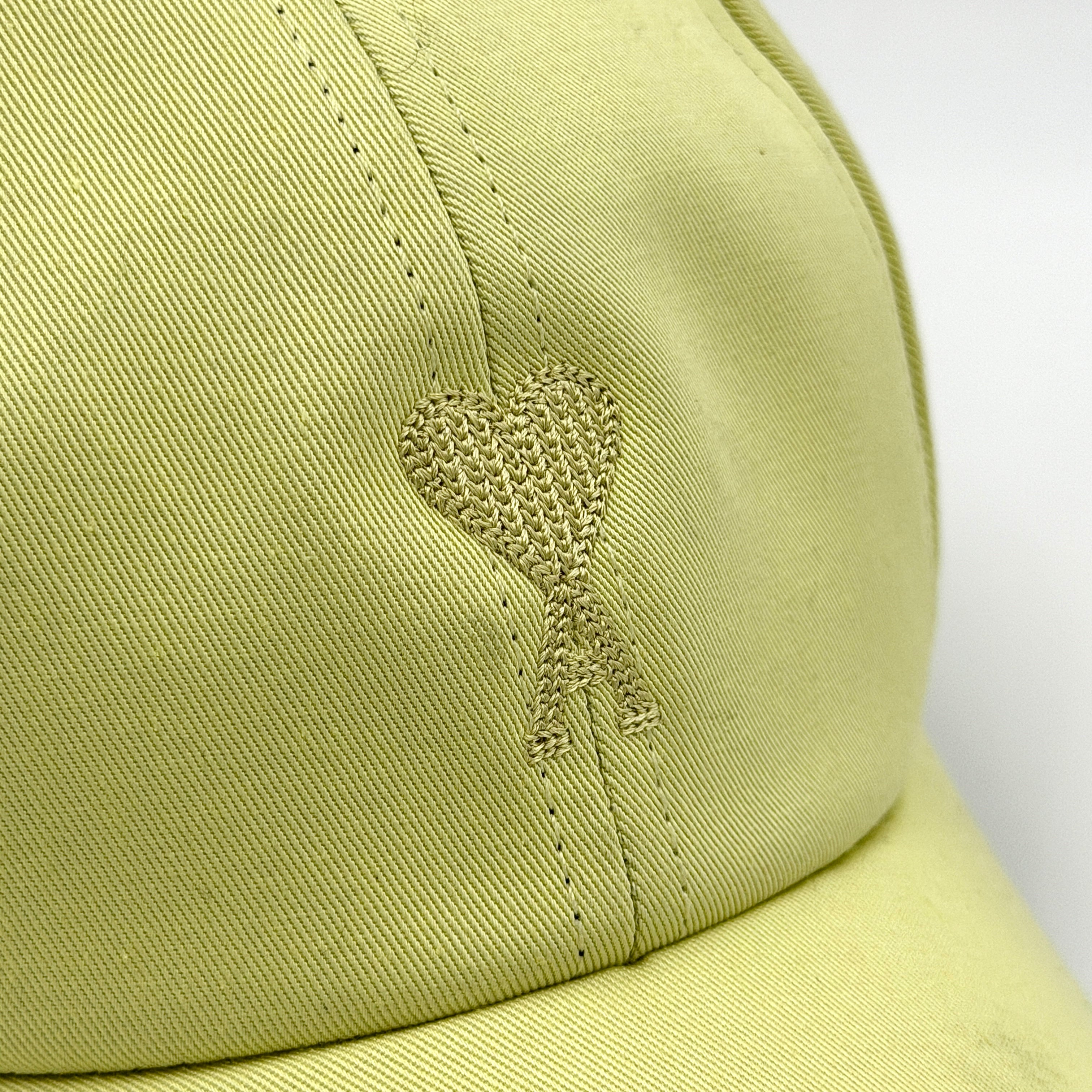 Ami Paris Ami de Coeur Baseball Cap Yellow
