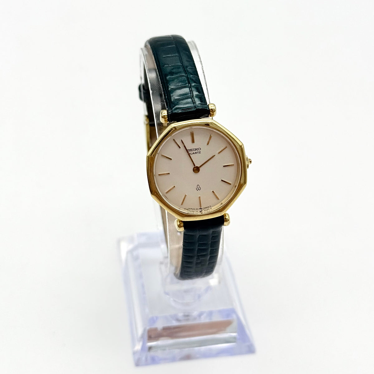 Seiko Quartz 43-0110 Watch Gold