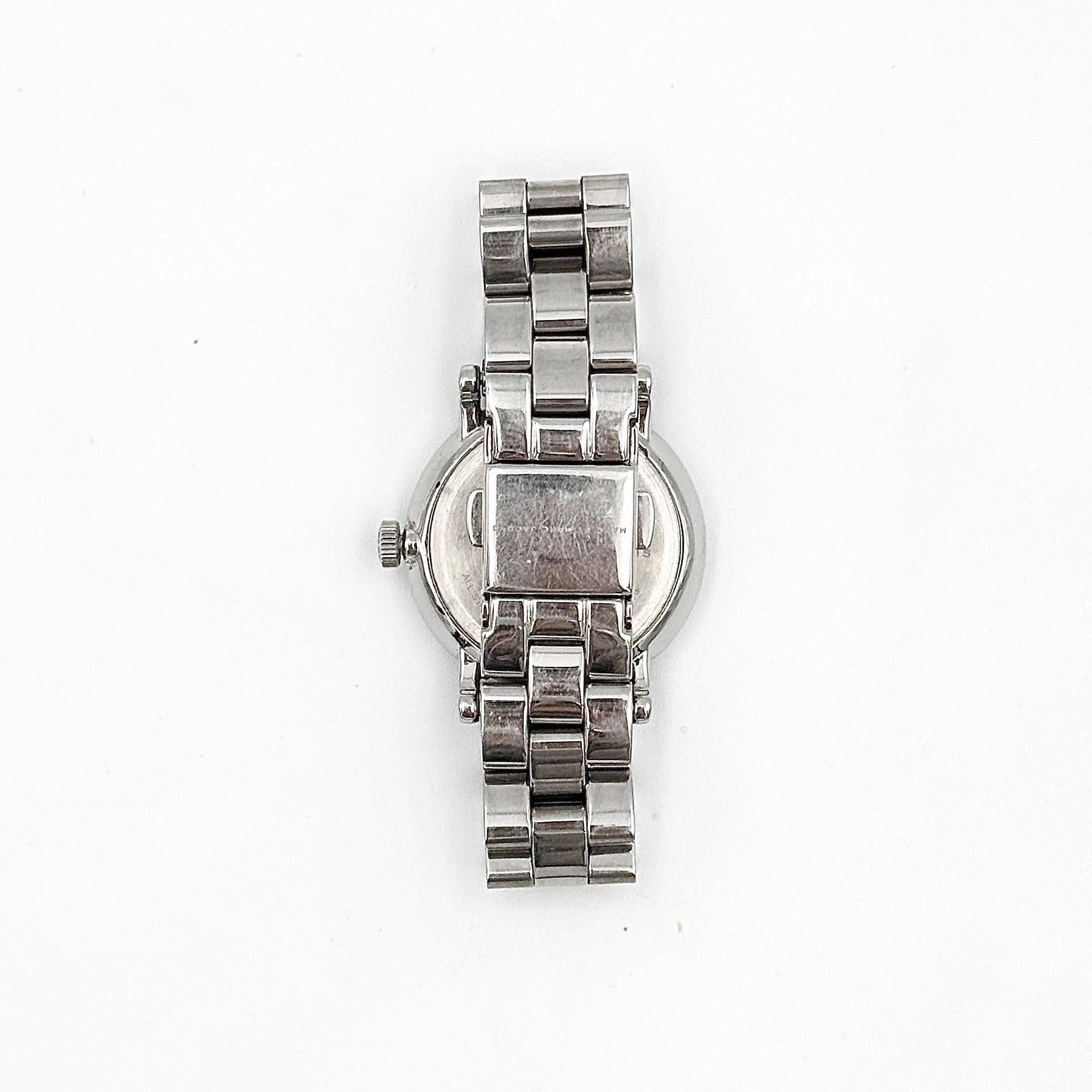 Marc by Marc Jacobs Baker White Dial Stainless Steel Watch