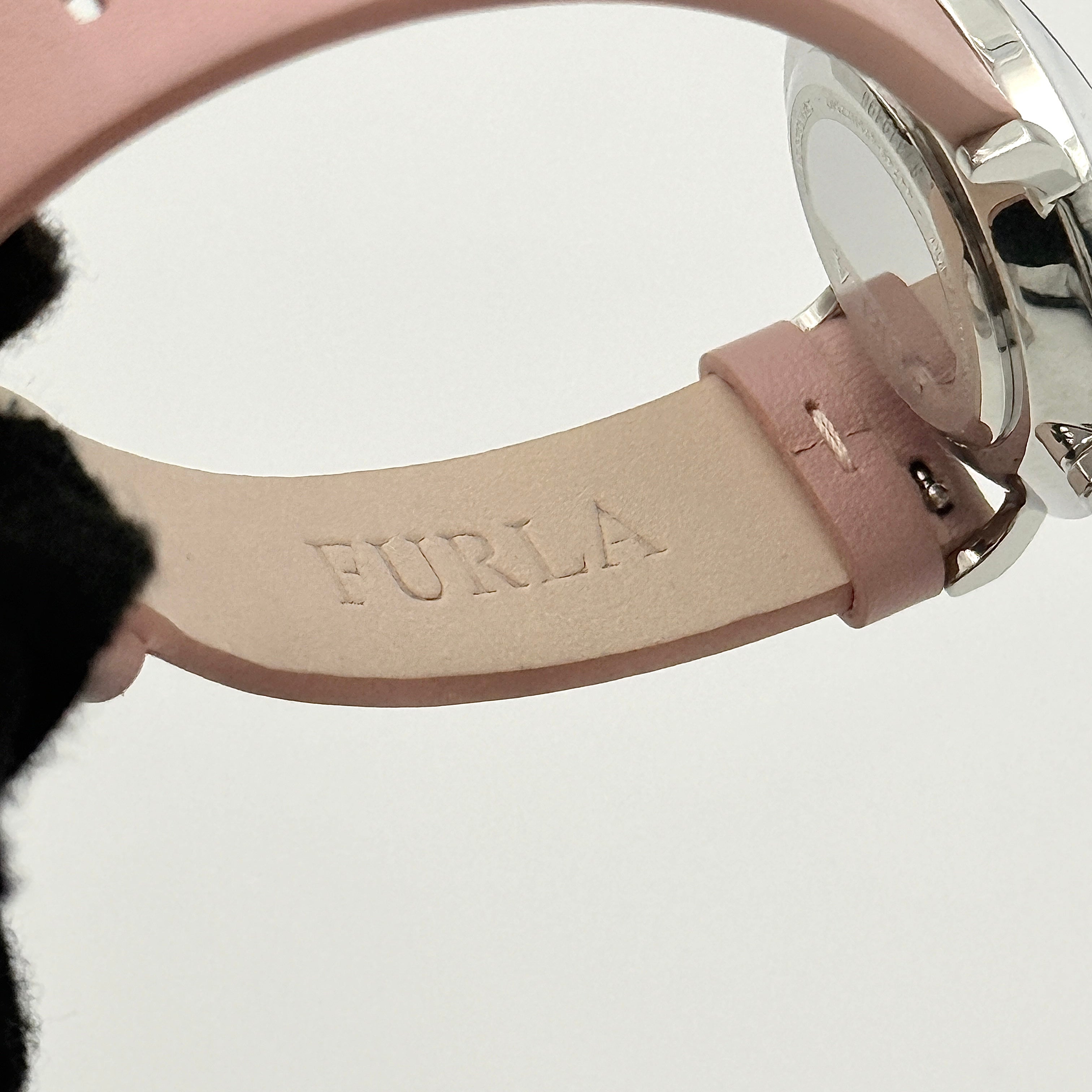 Furla Giada Sparkle Glitter Watch Pink