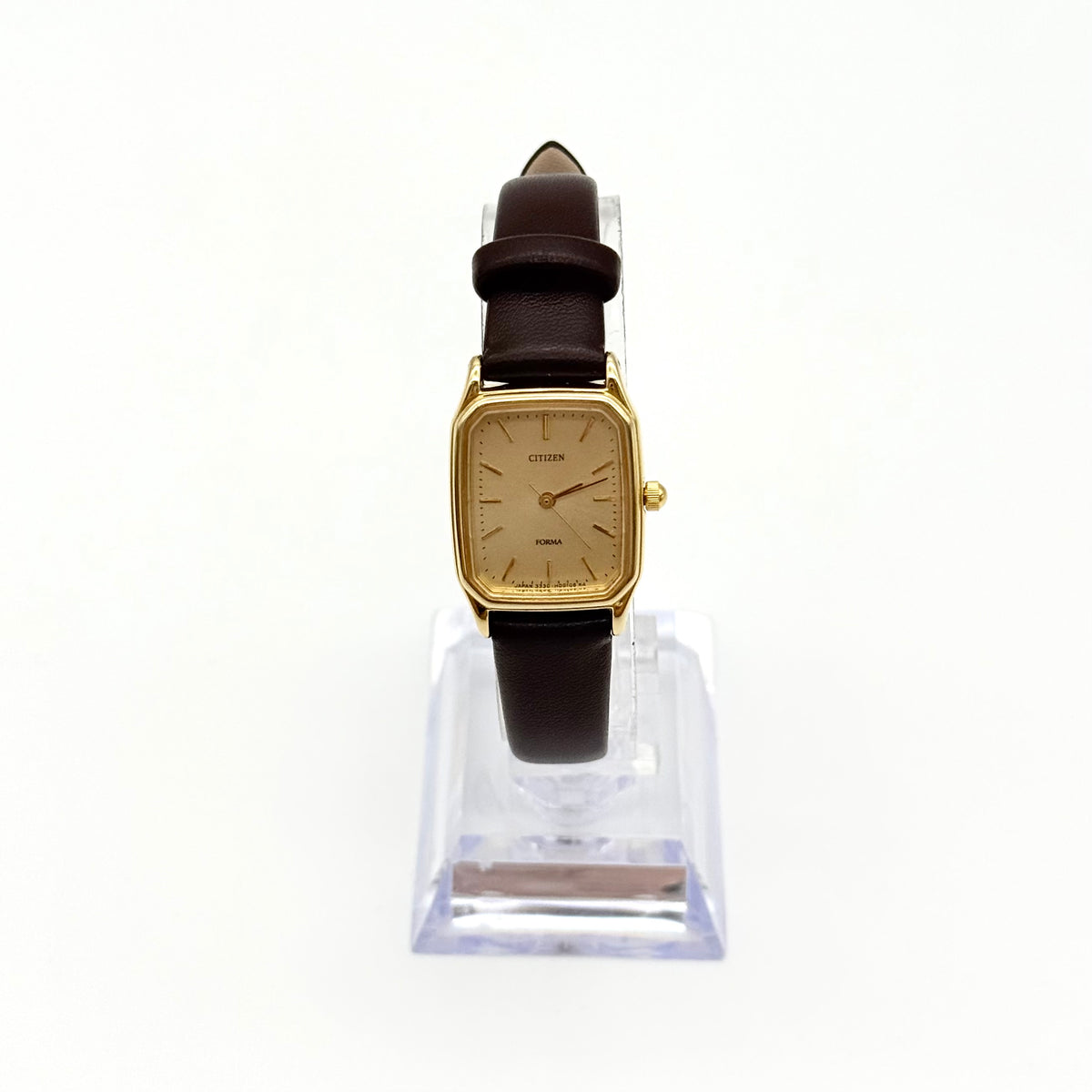 Citizen Forma Quartz 580068 Tank Watch Gold