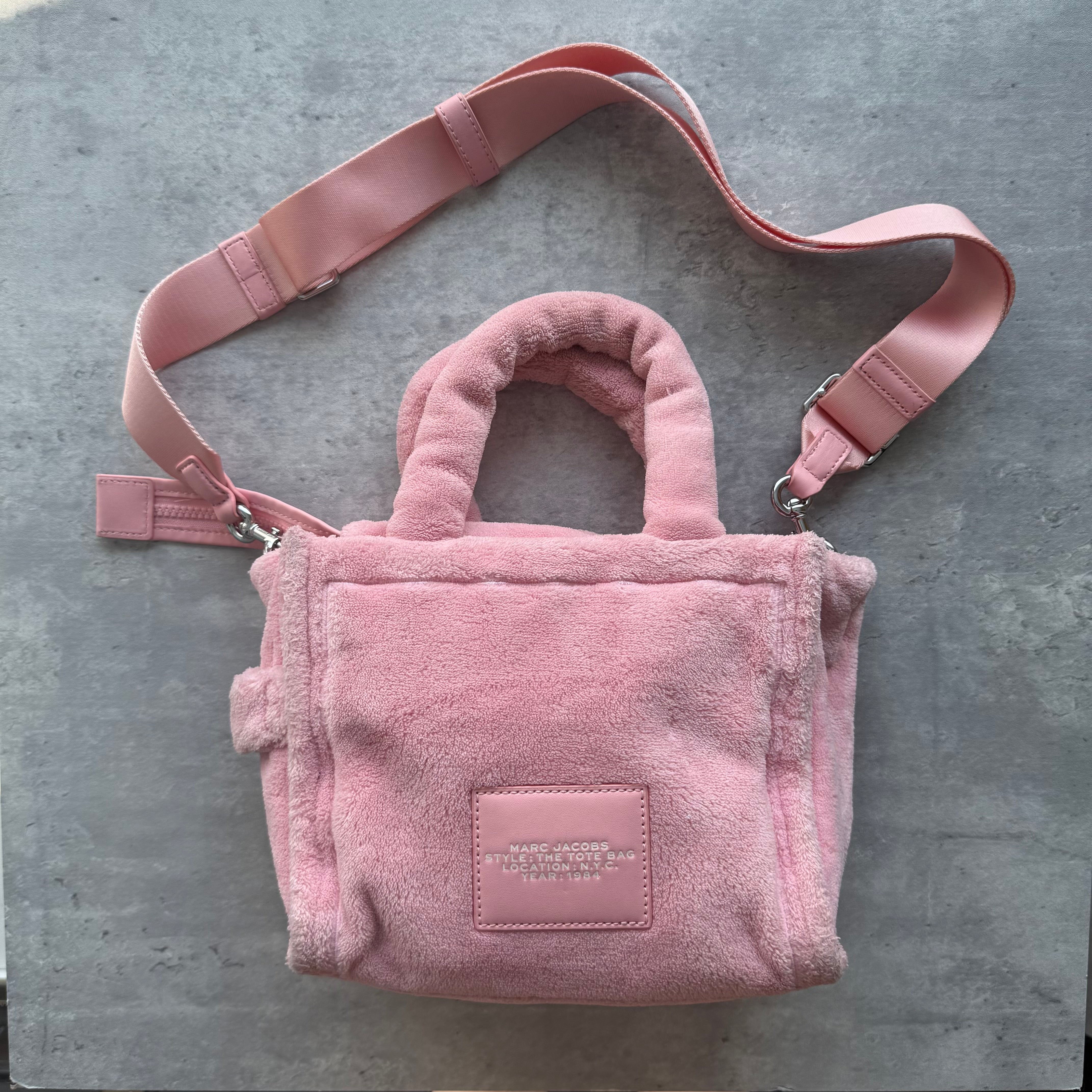 Marc Jacobs Terry Tote Bag Pink