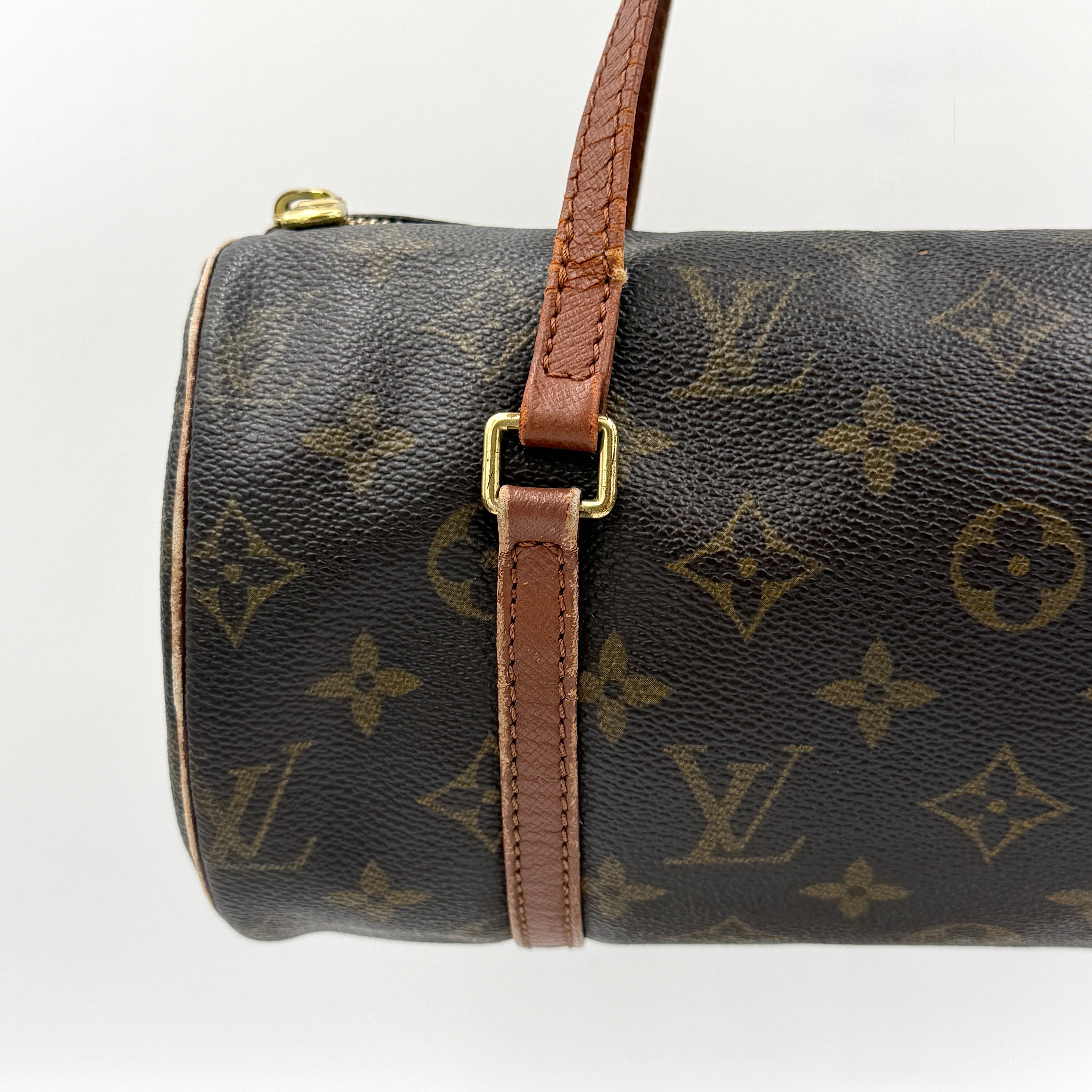 Louis Vuitton Monogram Papillon Handbag Brown