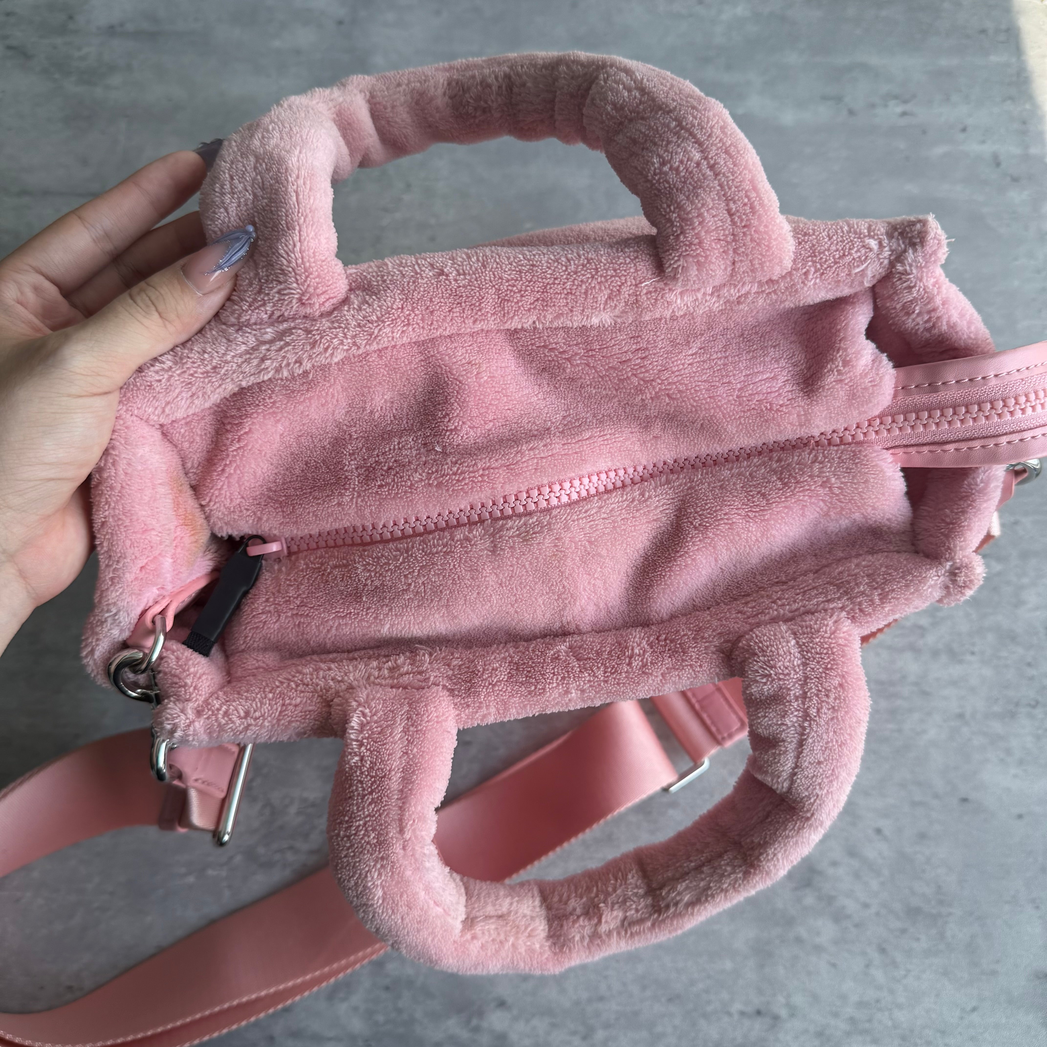 Marc Jacobs Terry Tote Bag Pink