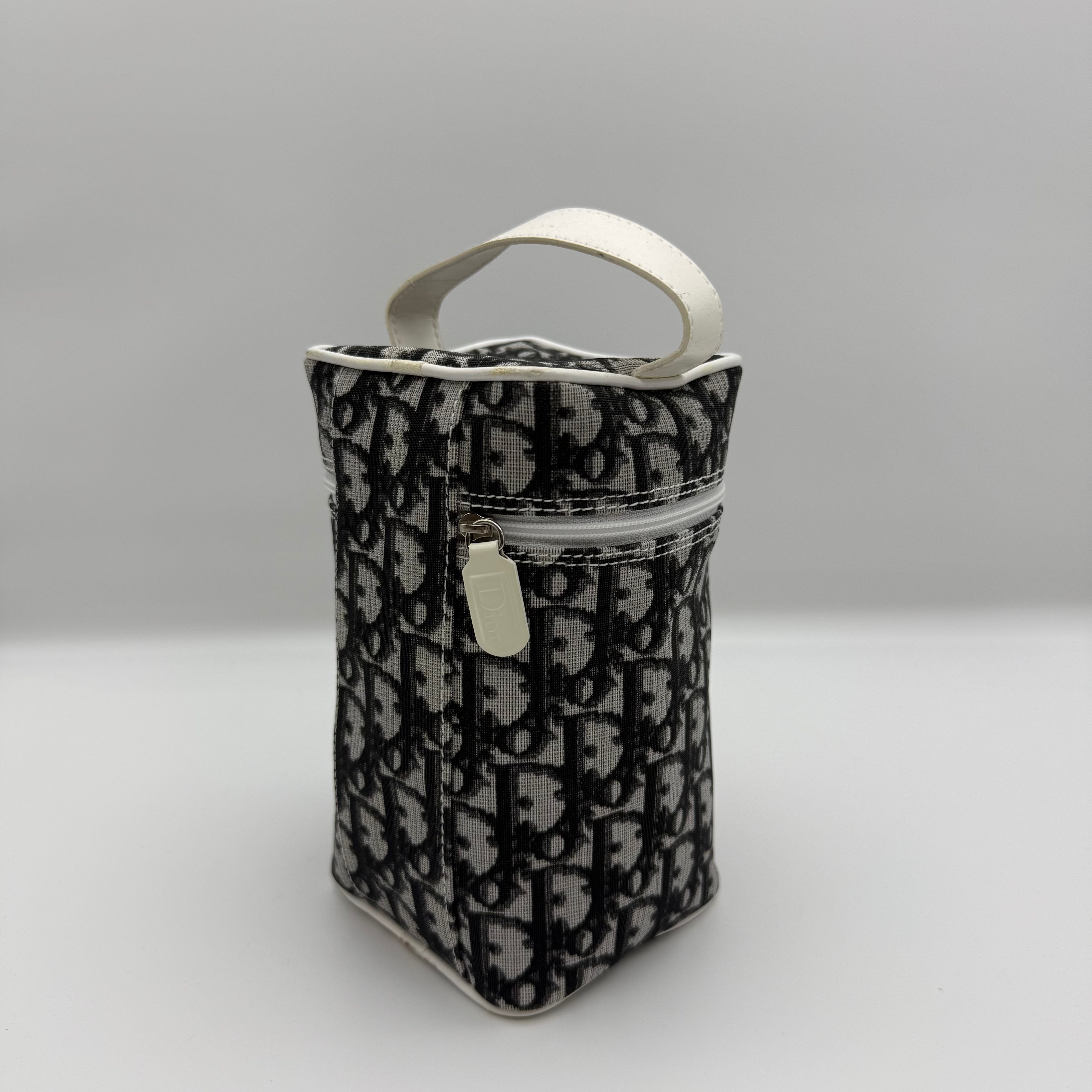 Dior Trotter Cosmetic Pouch Black/Grey