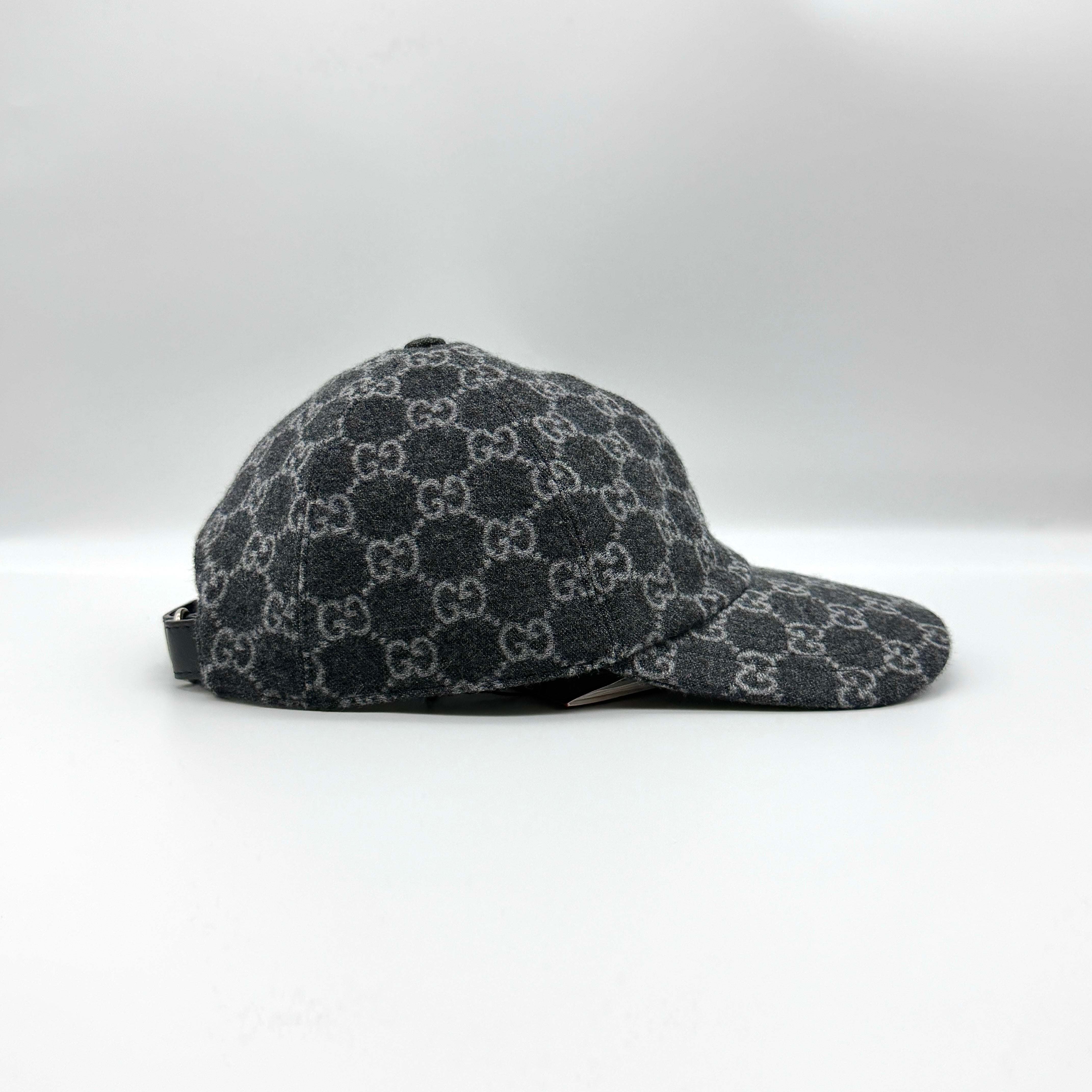 Gucci GG Wool Flannel Baseball Cap