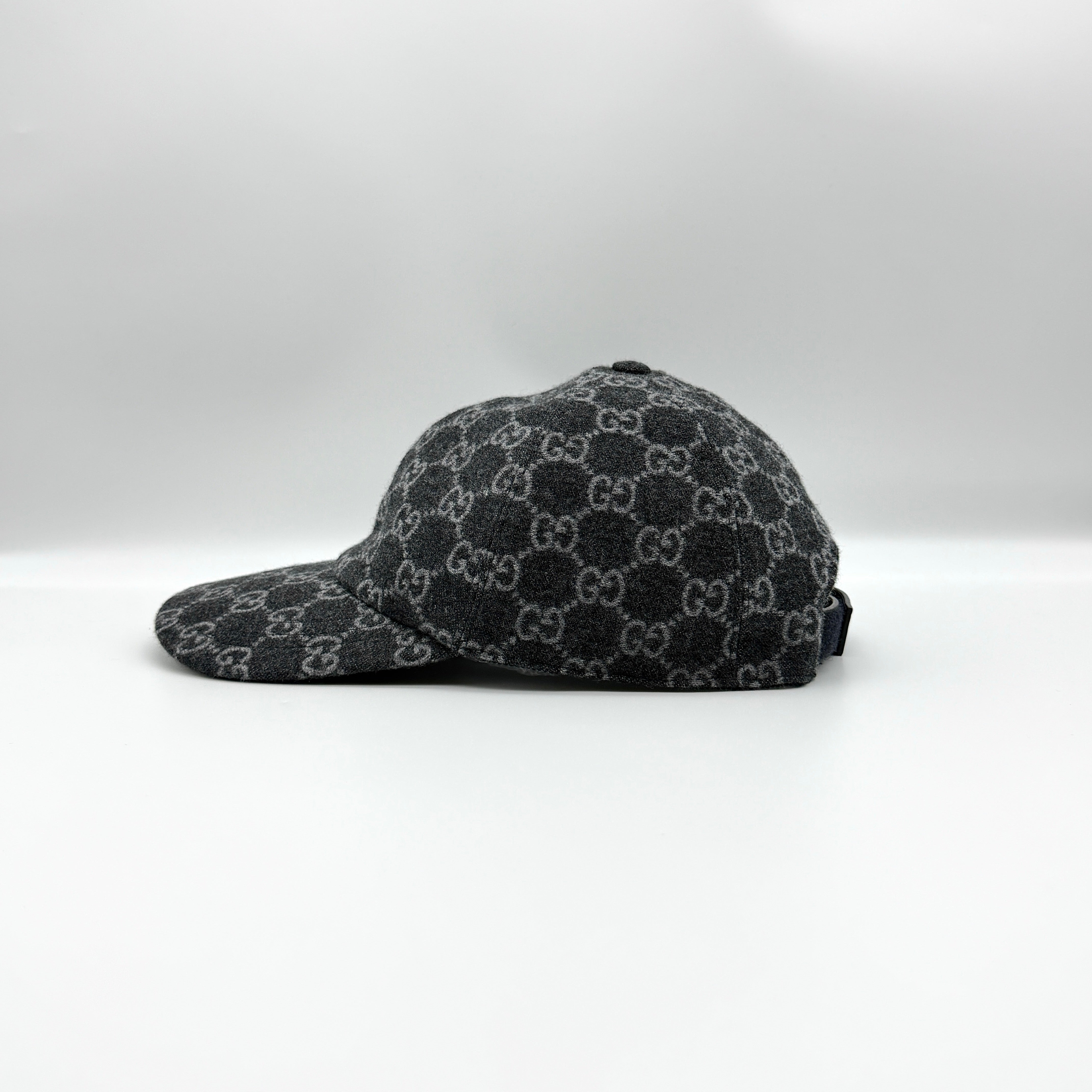 Gucci GG Wool Flannel Baseball Cap