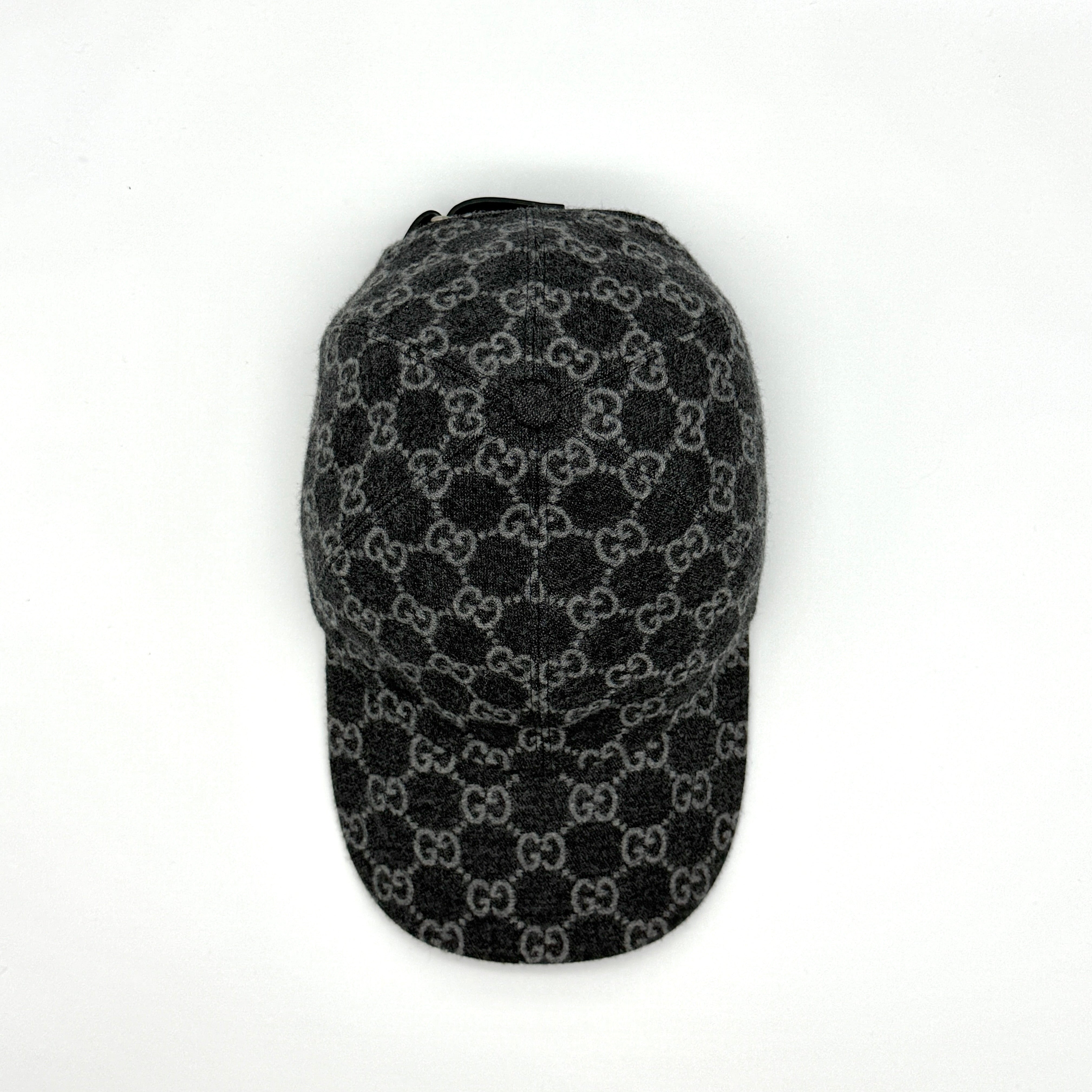 Gucci GG Wool Flannel Baseball Cap