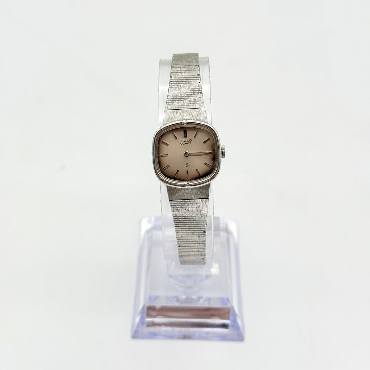 Seiko Quartz 931743 Stainless Steel Watch Silver