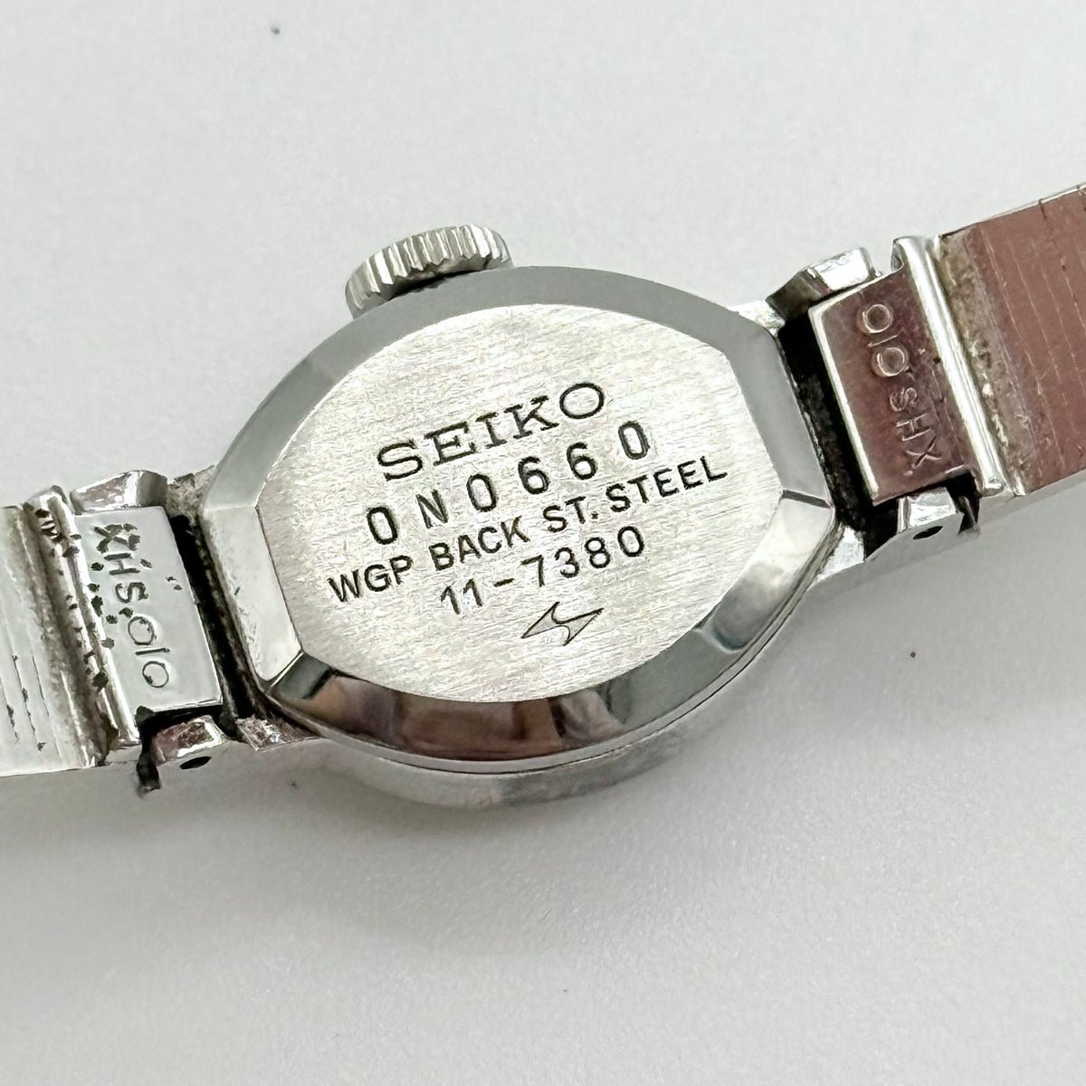 Seiko 17-Jewels 0N0660 Wristwatch Silver