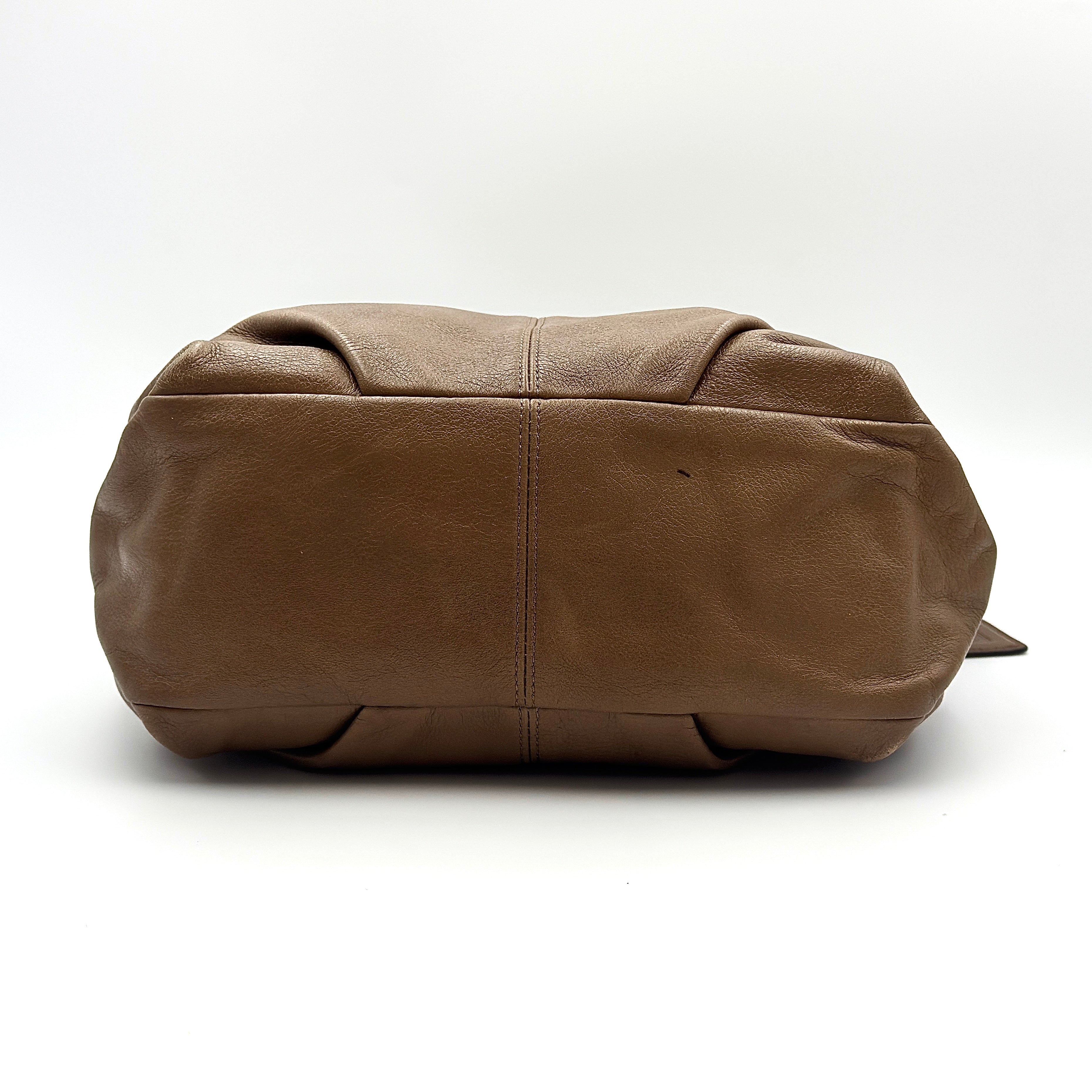 Coach Brooke Hobo Shoulder Bag Brown