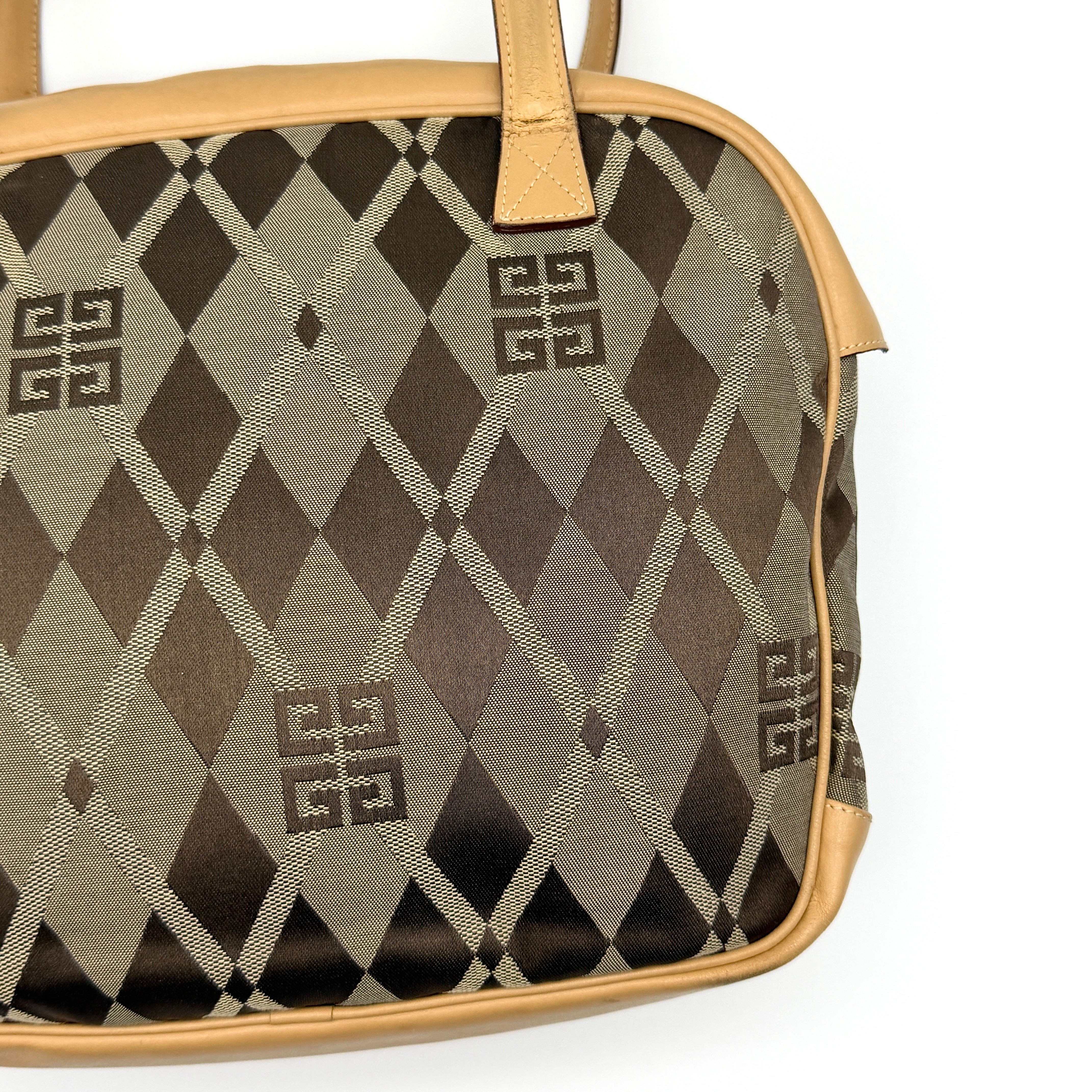 Givenchy Argyle Monogram Handbag Beige/Brown
