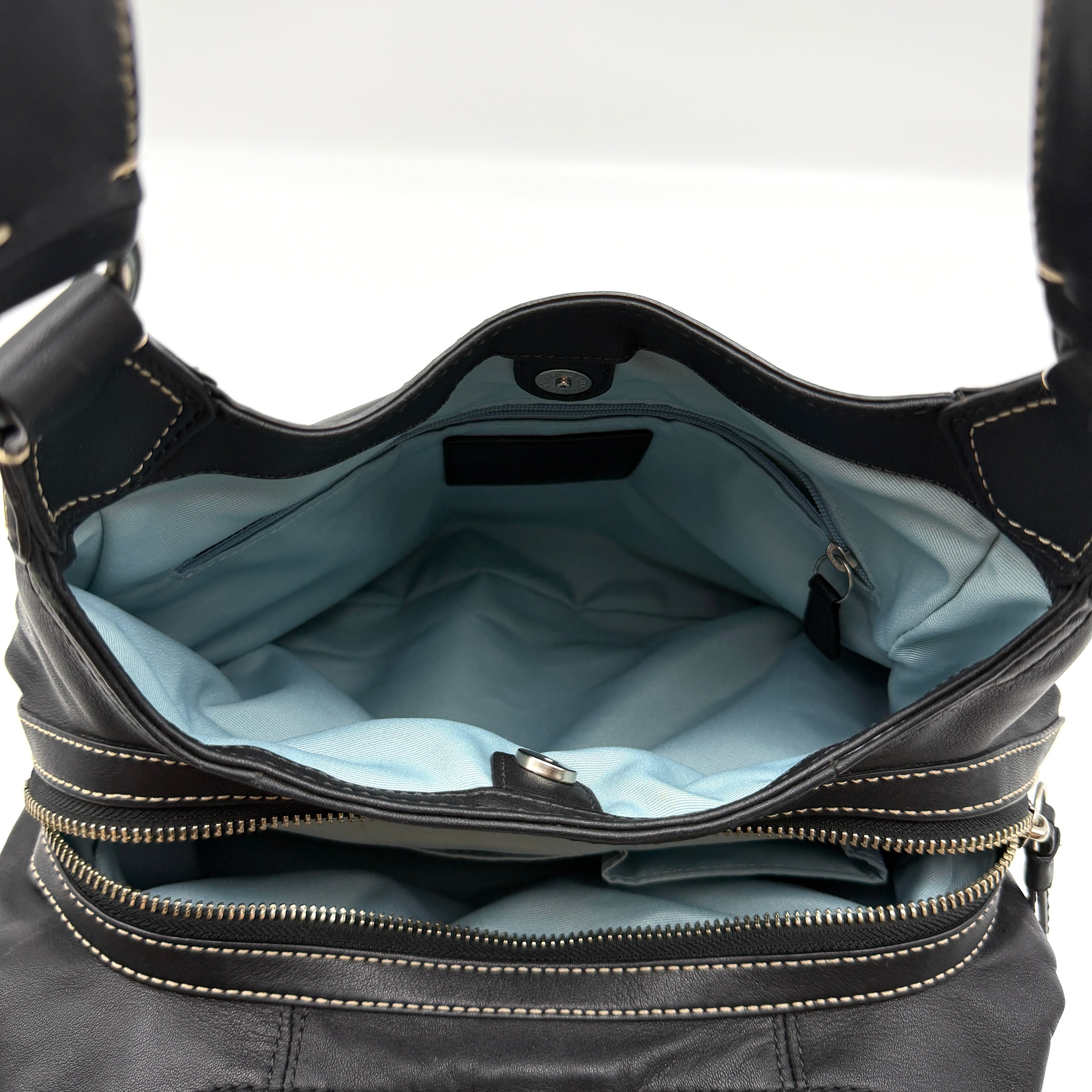 Coach Y2K Soho Lynn Hobo Shoulder Bag Black