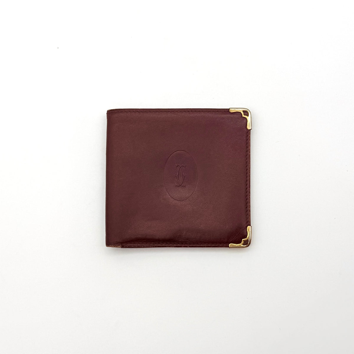 Cartier Must de Cartier Bifold Wallet Burgundy