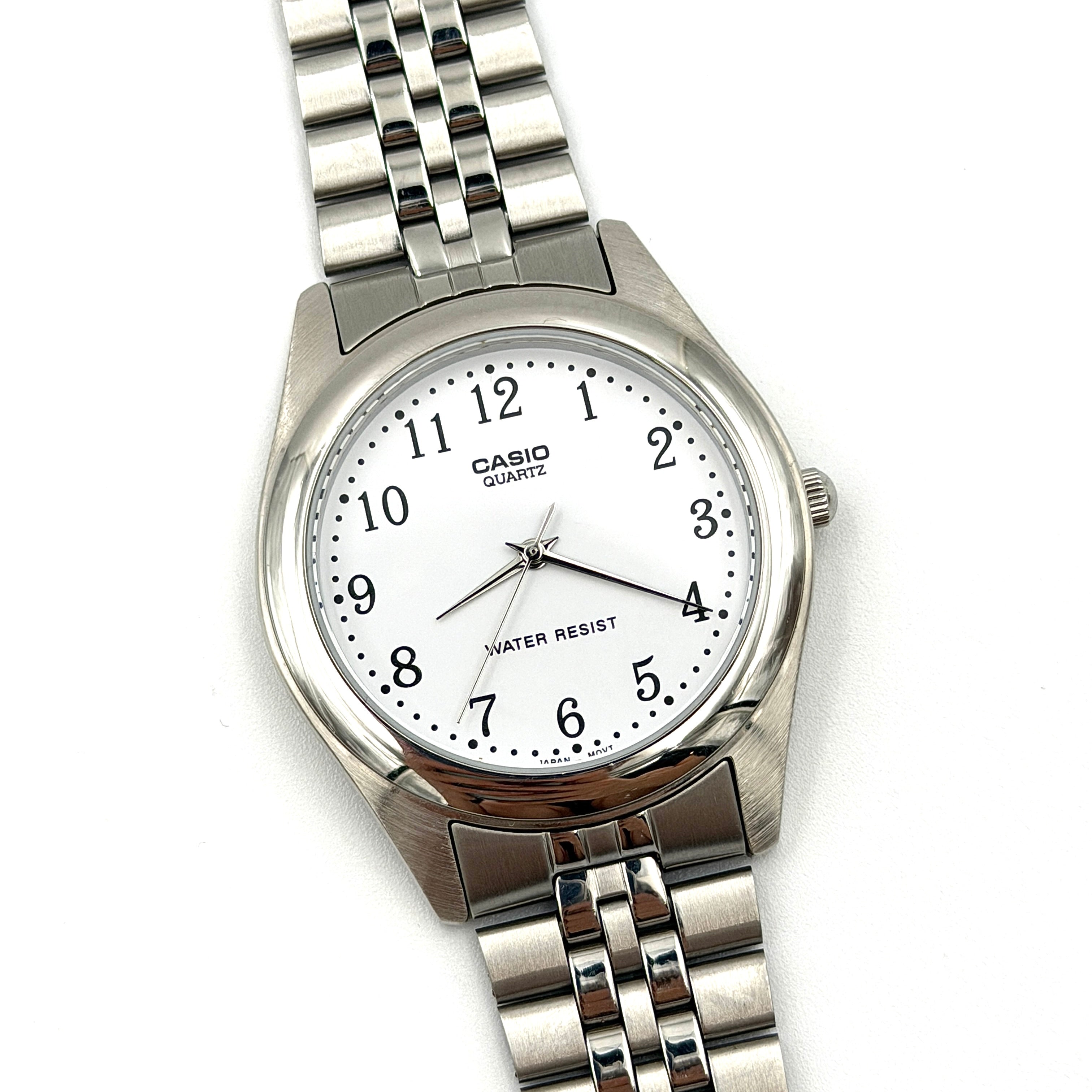 Casio MTP-1129 Stainless Steel Watch Silver