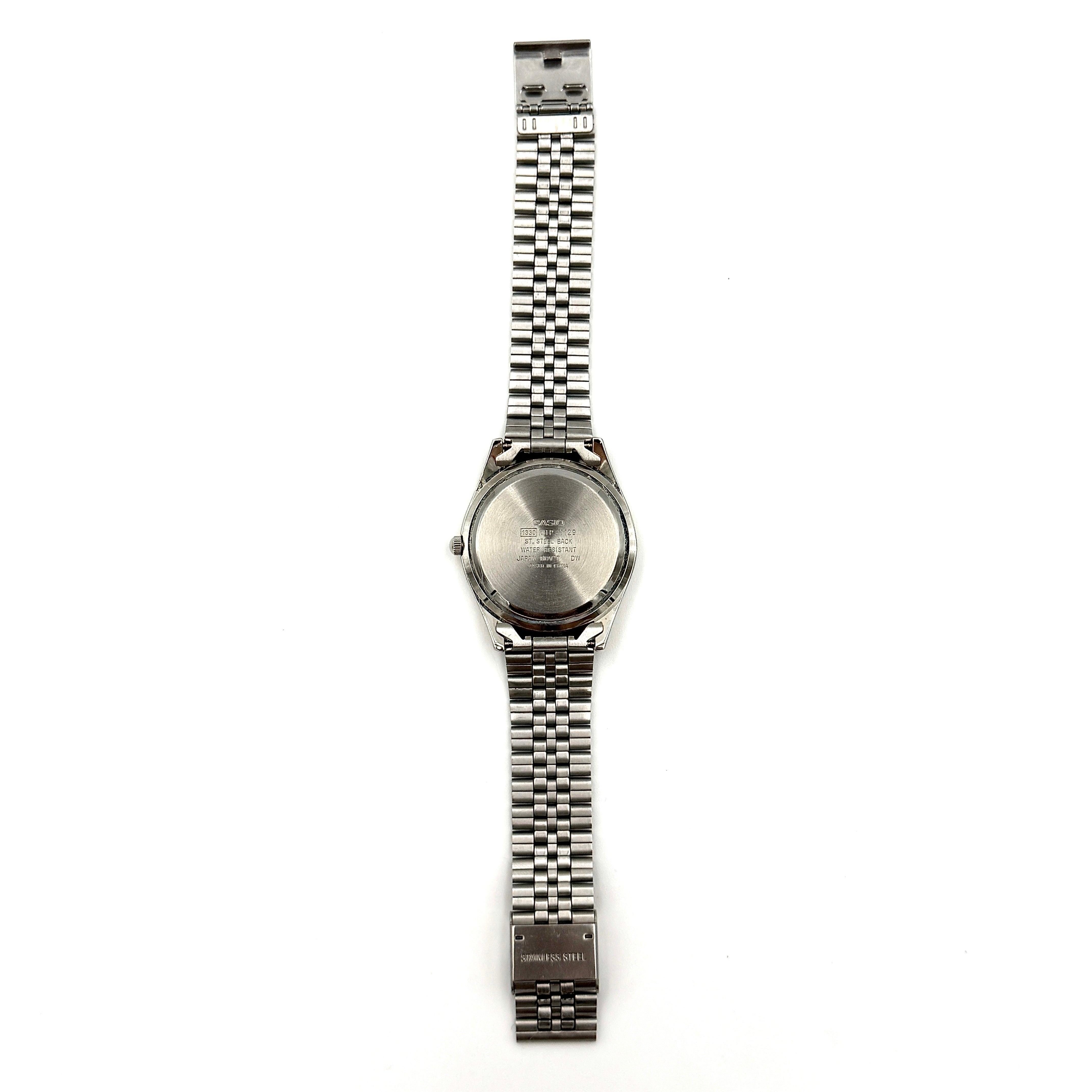 Casio MTP-1129 Stainless Steel Watch Silver