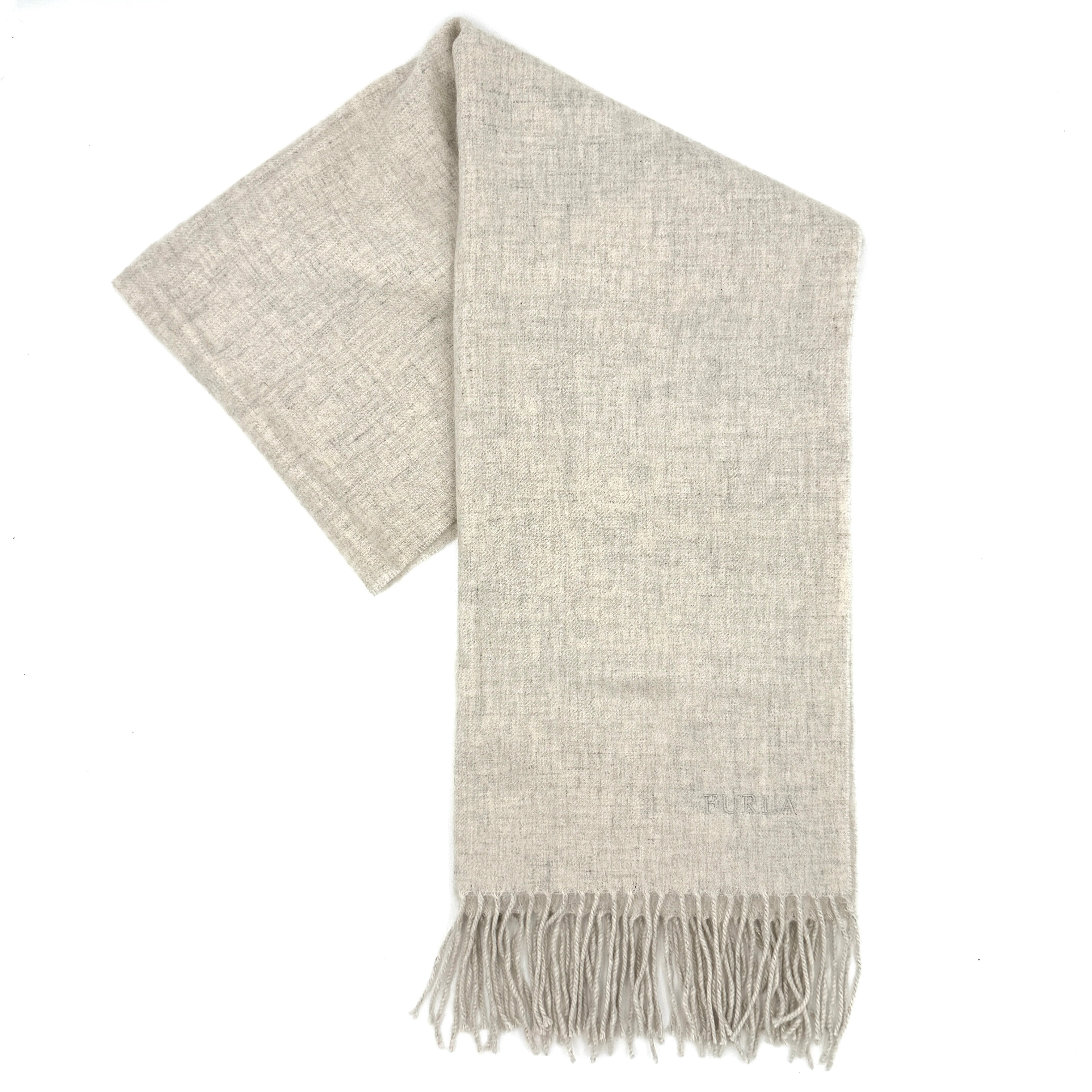 Furla Wool Scarf Grey