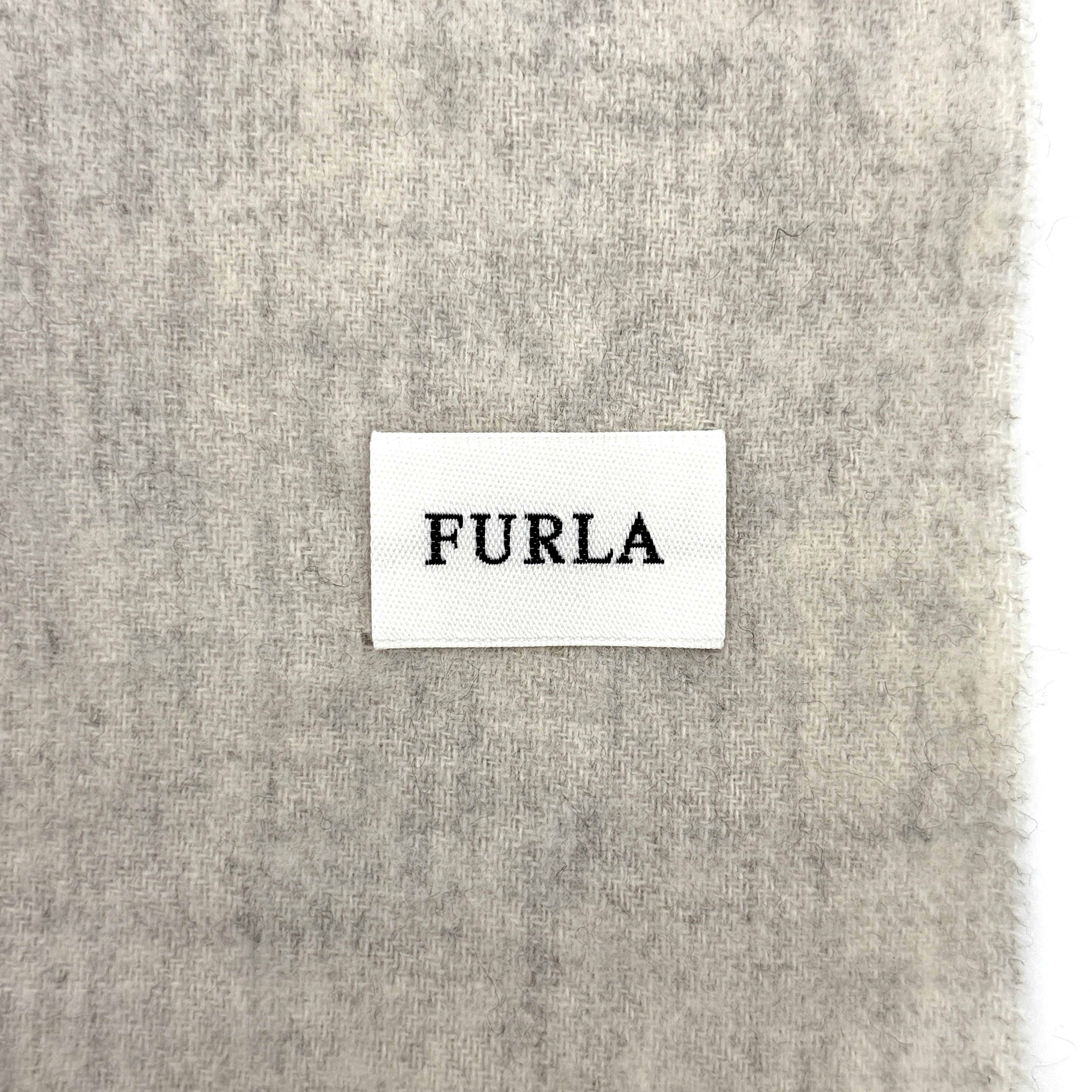 Furla Wool Scarf Grey