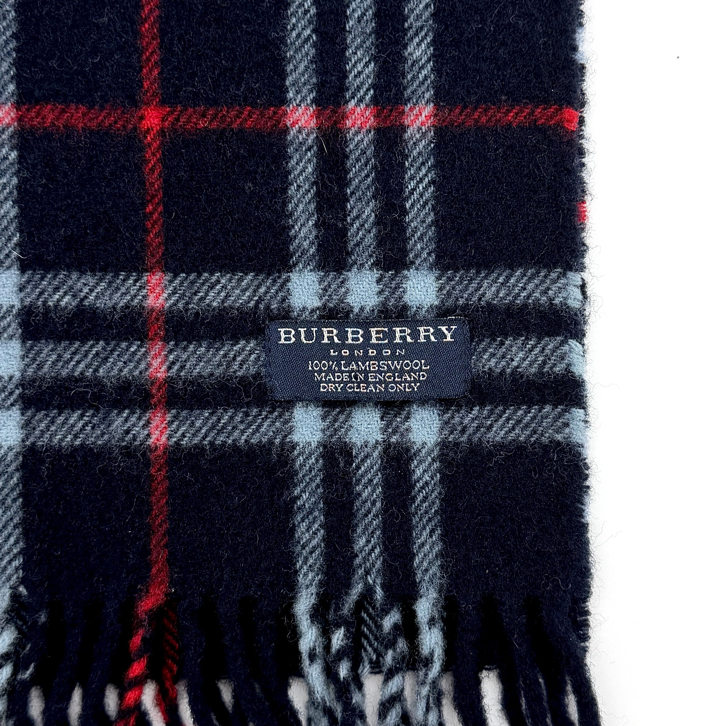 Burberry London Nova Check Wool Scarf