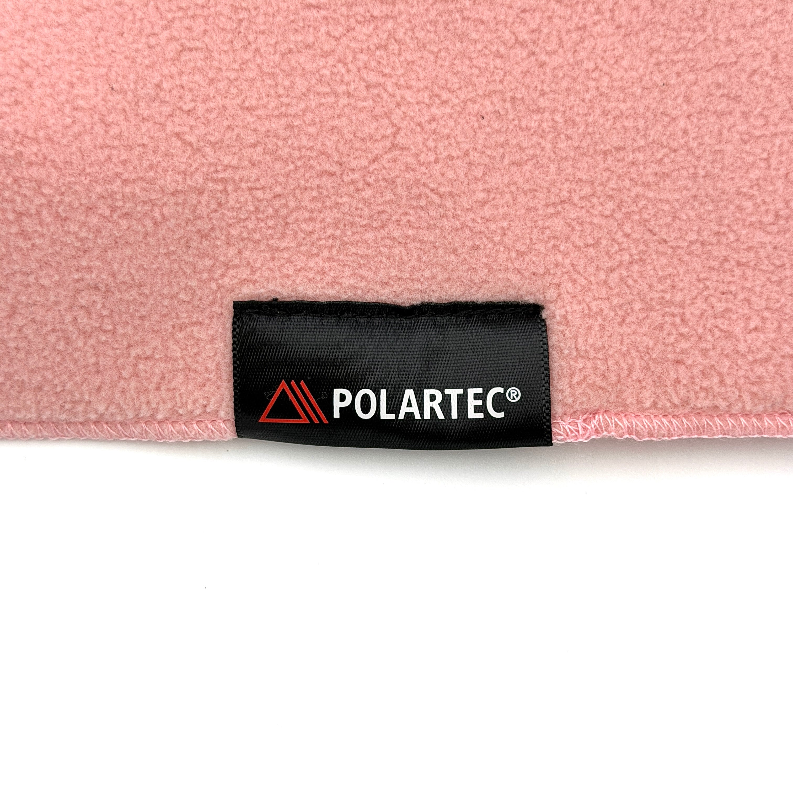 Supreme Polartec Logo Scarf Pink