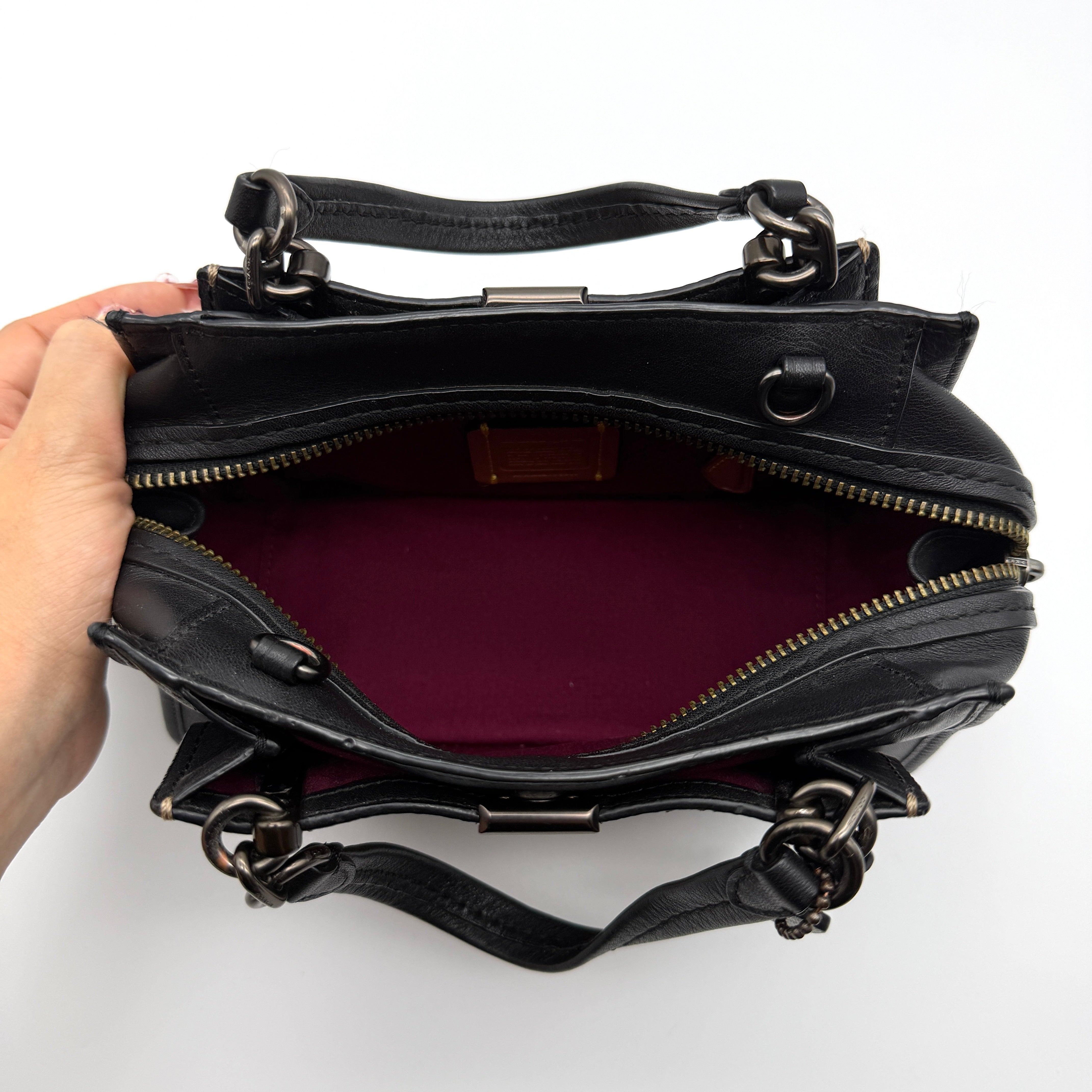 Coach Signature Dreamer 21 Rexy by Sui Jiango Beige/Black